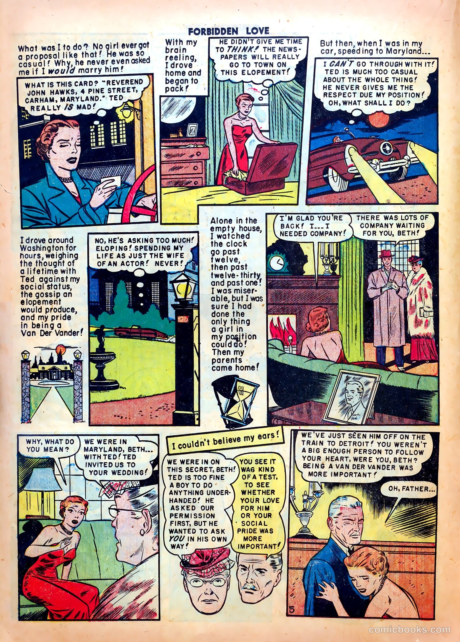 Forbidden Love #4 (1950) — page 24 of 52