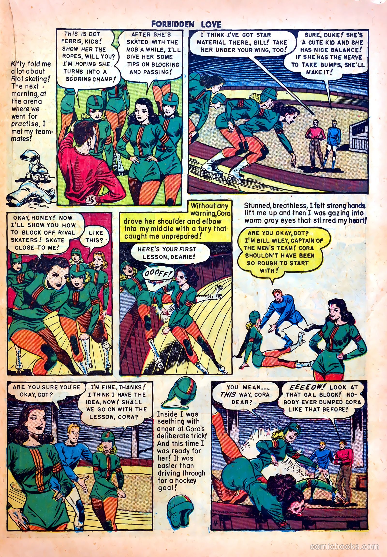 Forbidden Love #4 (1950) — page 31 of 52