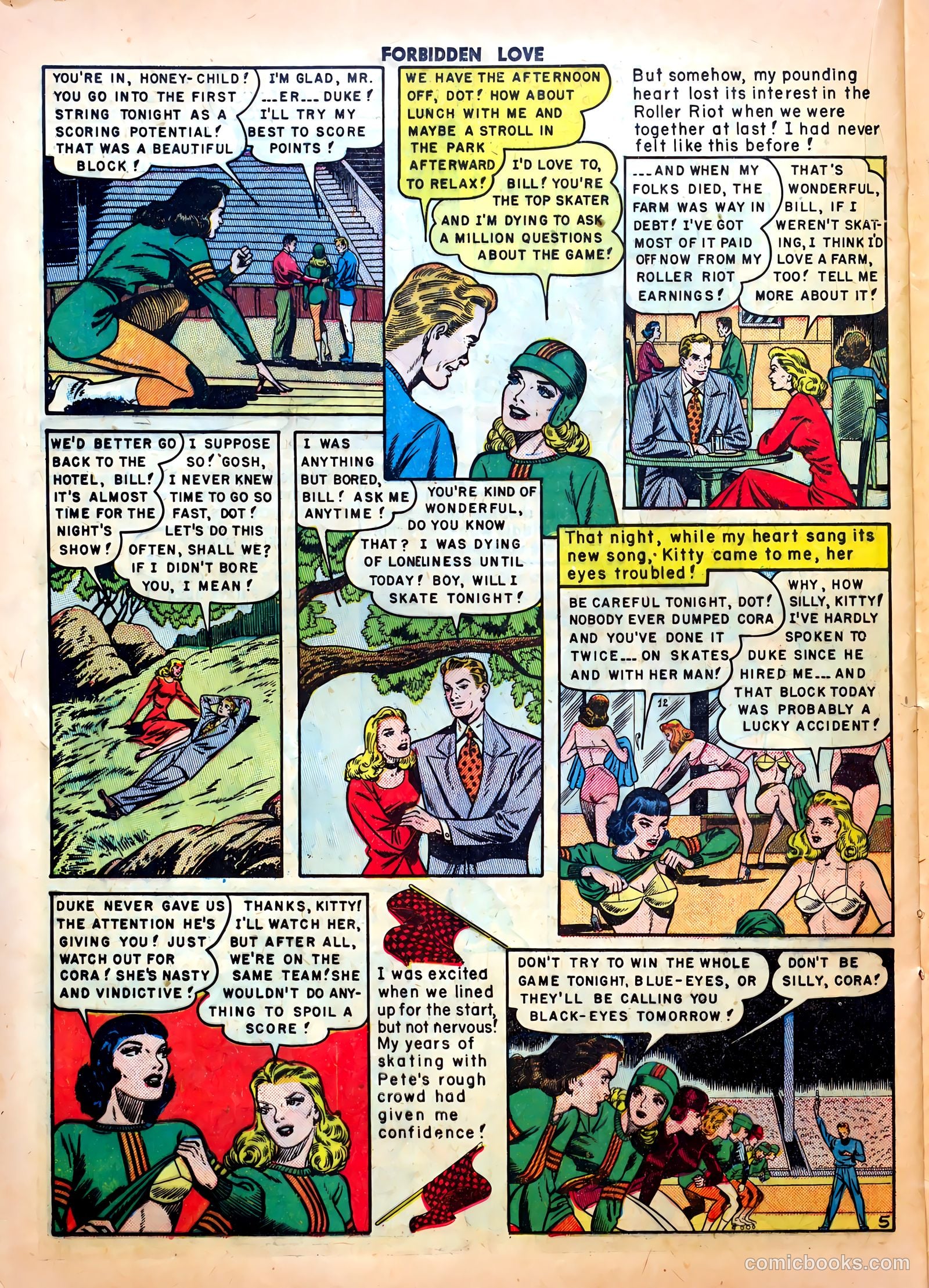 Forbidden Love #4 (1950) — page 32 of 52