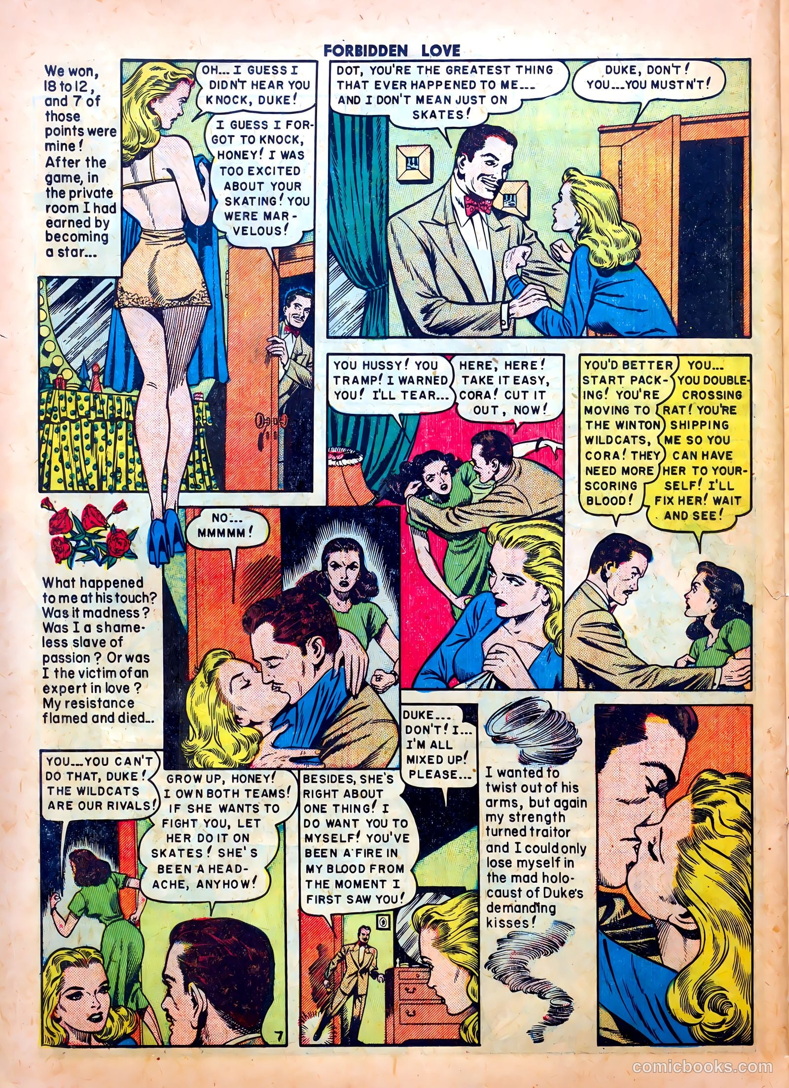 Forbidden Love #4 (1950) — page 34 of 52