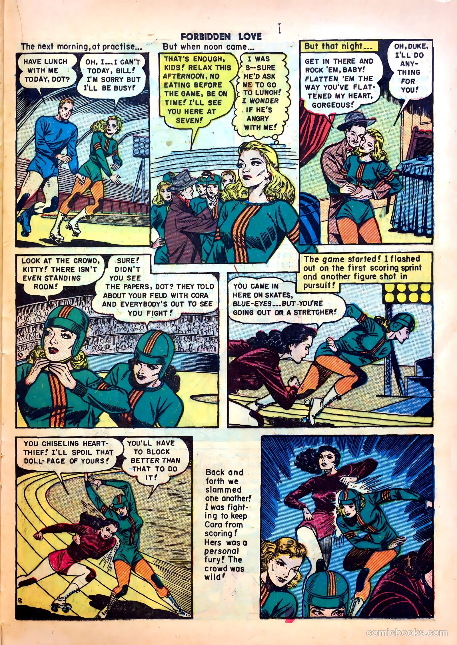 Forbidden Love #4 (1950) — page 35 of 52