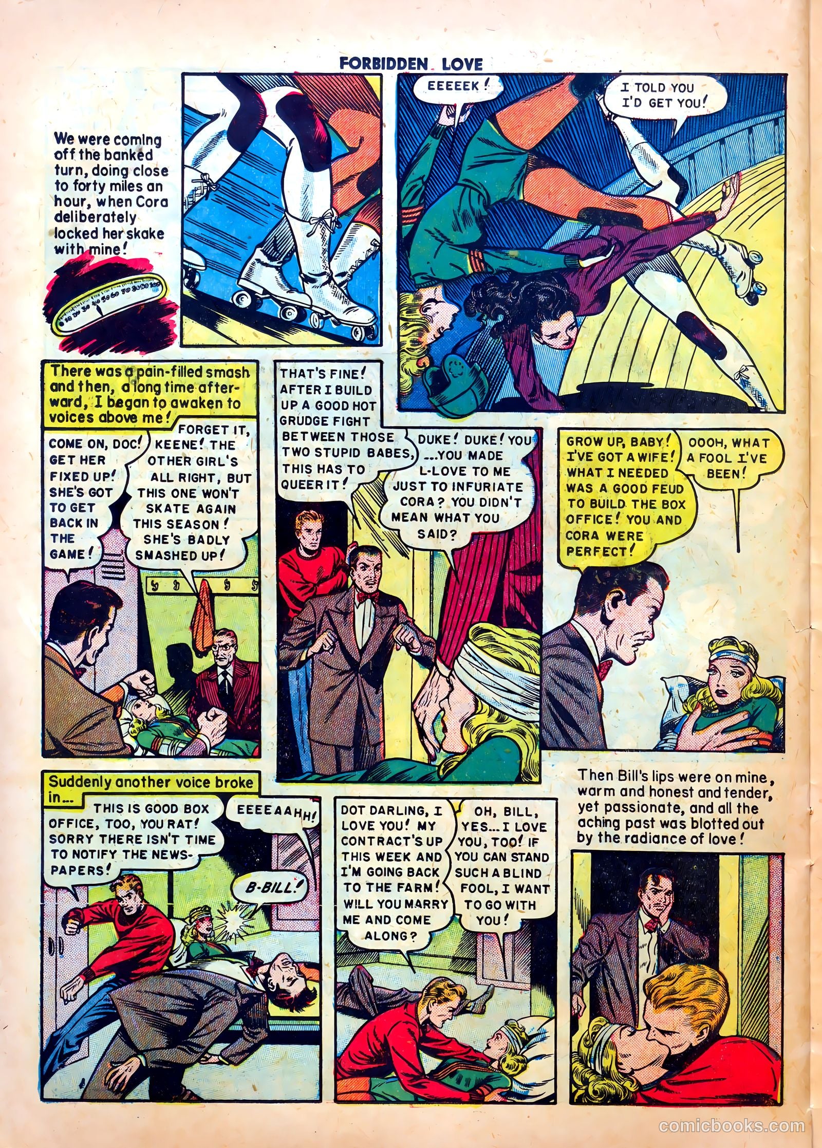 Forbidden Love #4 (1950) — page 36 of 52