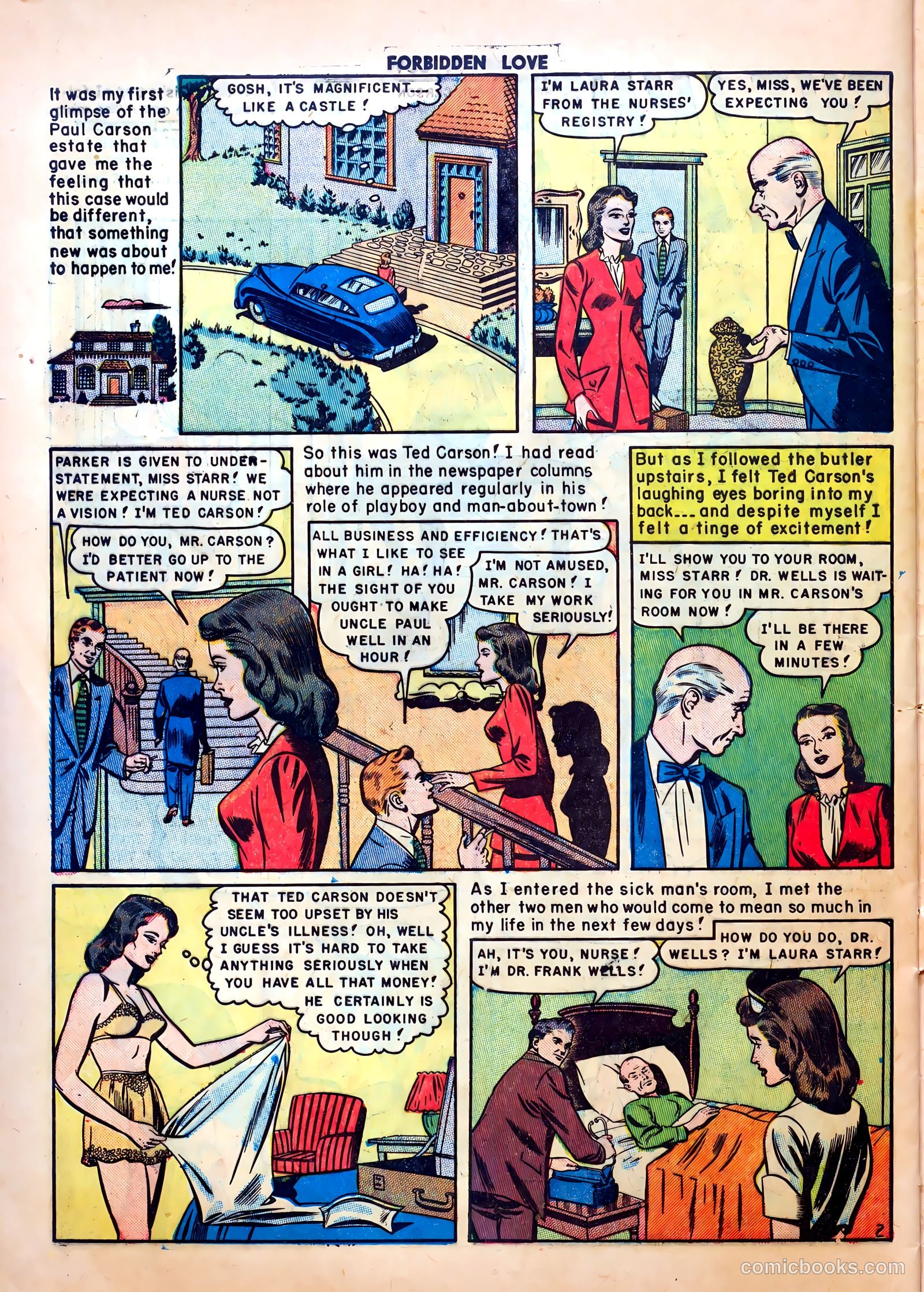 Forbidden Love #4 (1950) — page 42 of 52