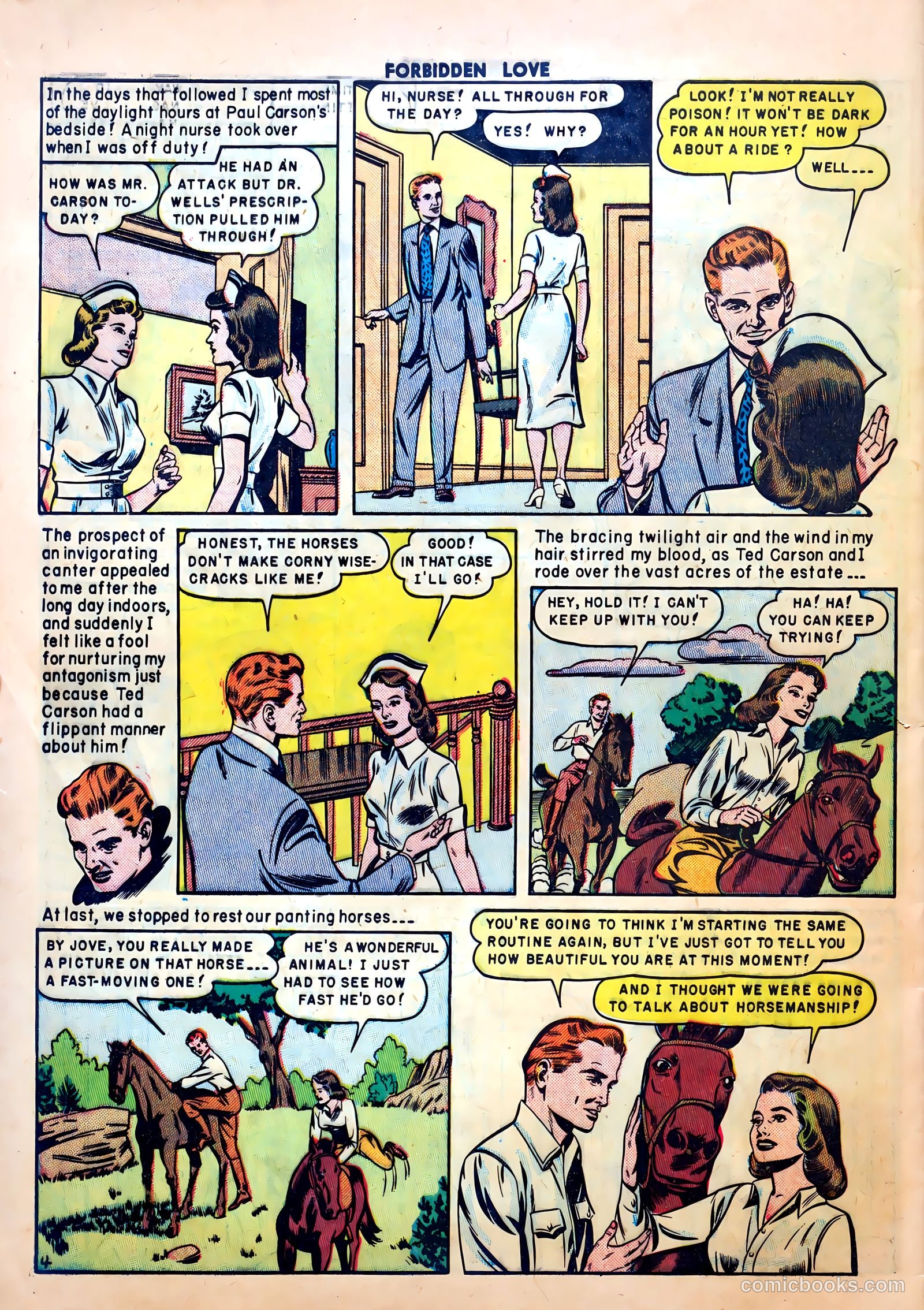 Forbidden Love #4 (1950) — page 44 of 52