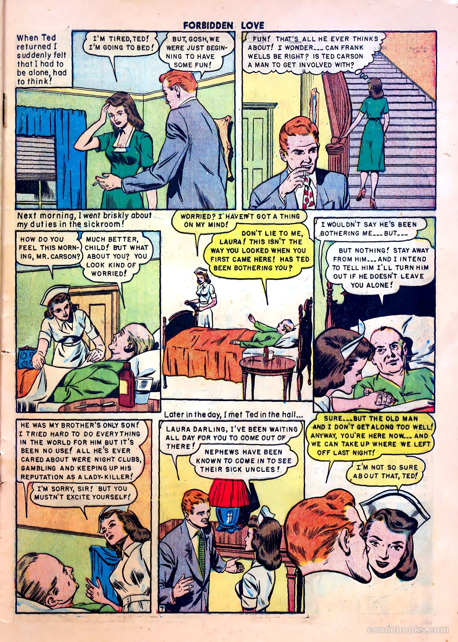 Forbidden Love #4 (1950) — page 47 of 52