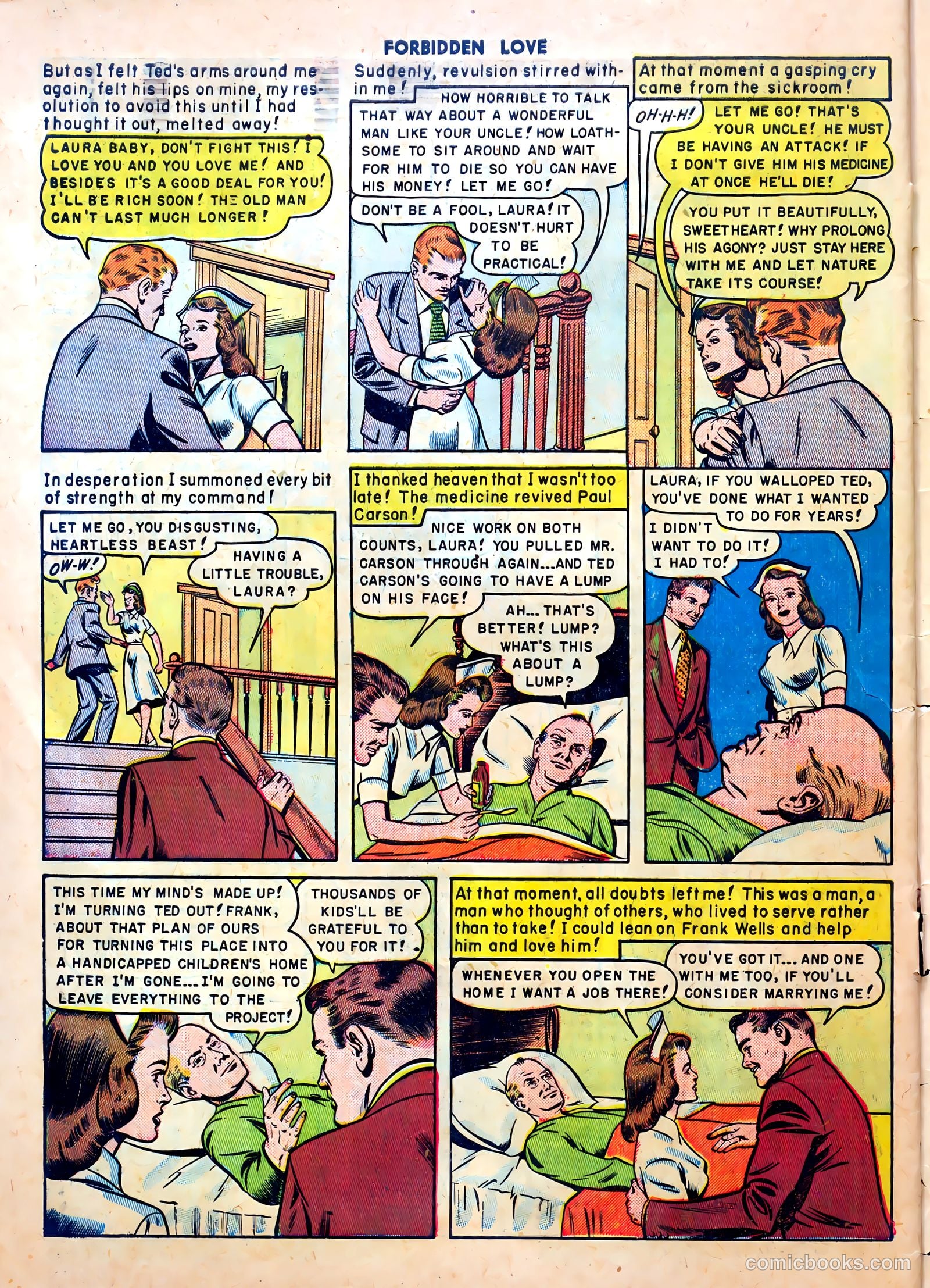 Forbidden Love #4 (1950) — page 48 of 52