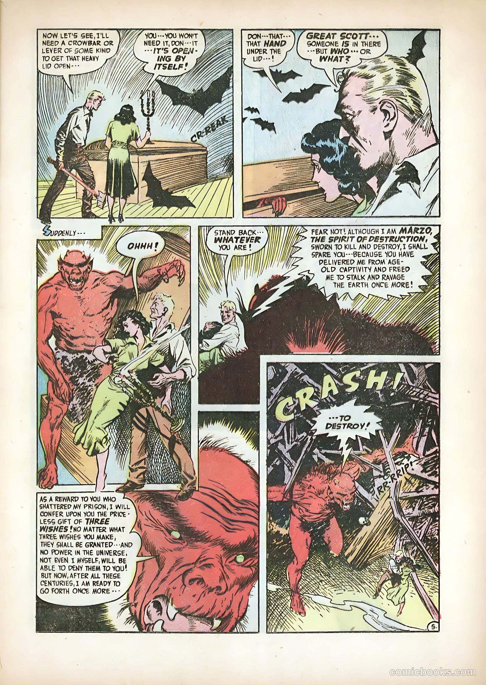 Forbidden Worlds #1 (1951) — page 7 of 52