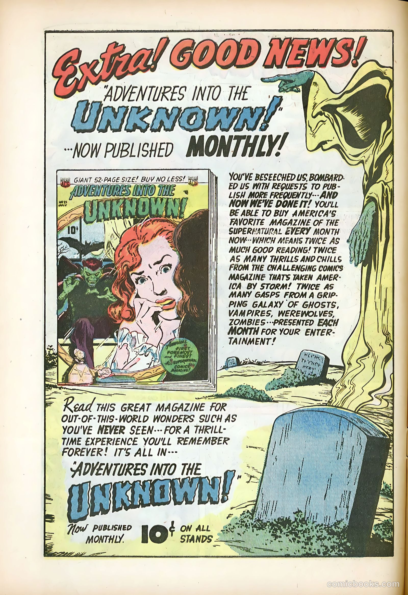 Forbidden Worlds #1 (1951) — page 38 of 52