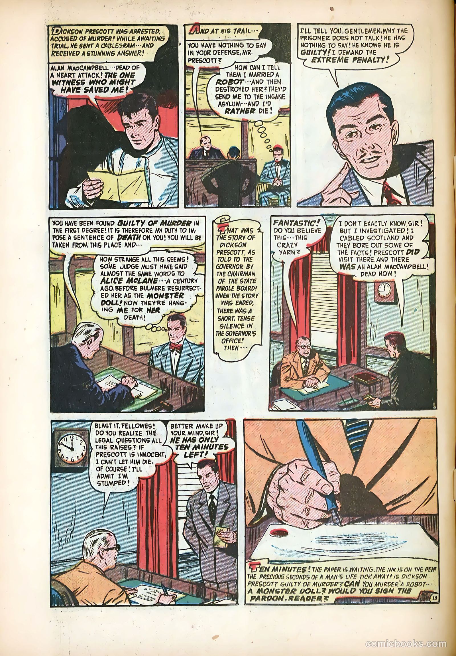 Forbidden Worlds #1 (1951) — page 48 of 52