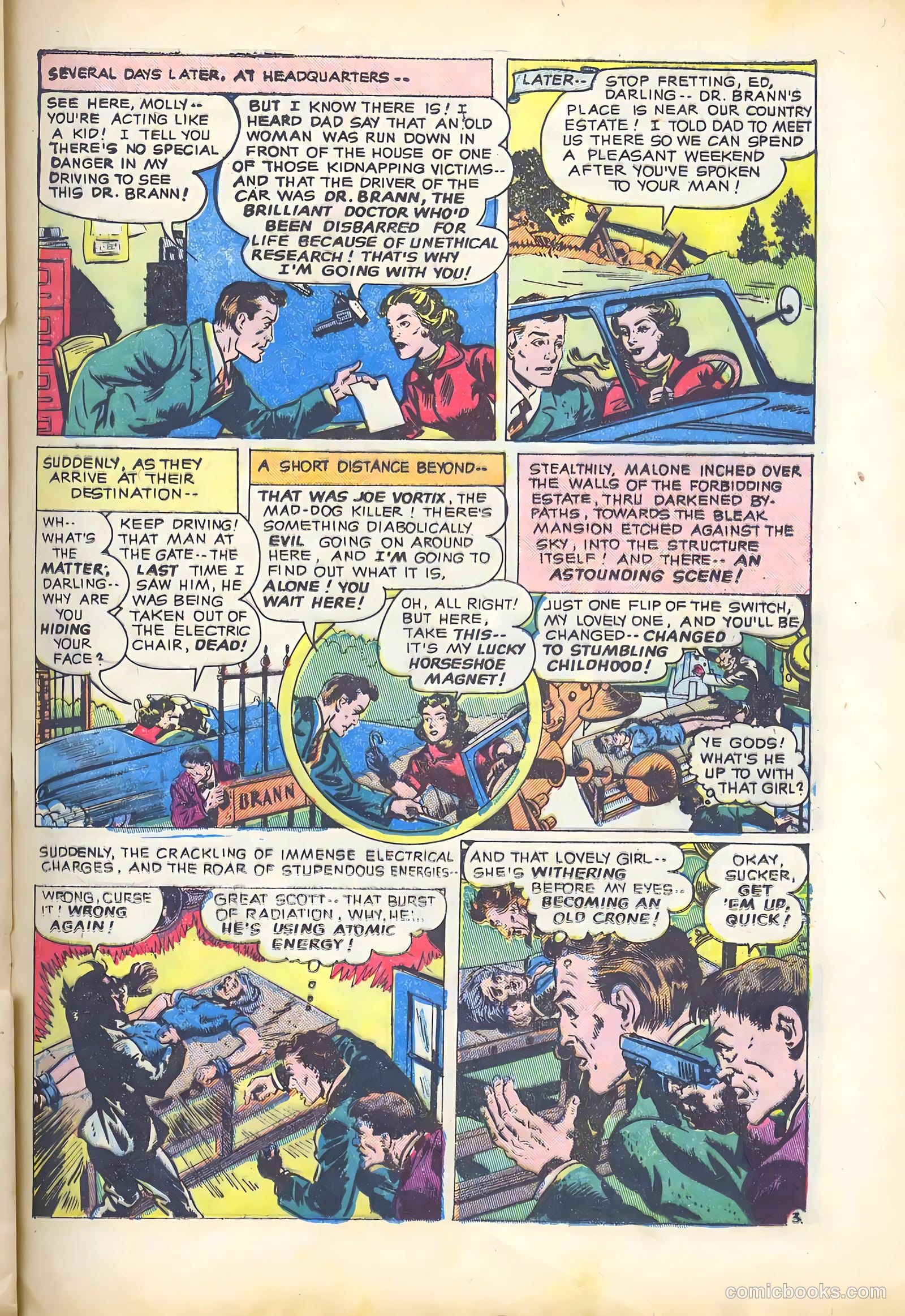 Forbidden Worlds #10 (1952) — page 21 of 36