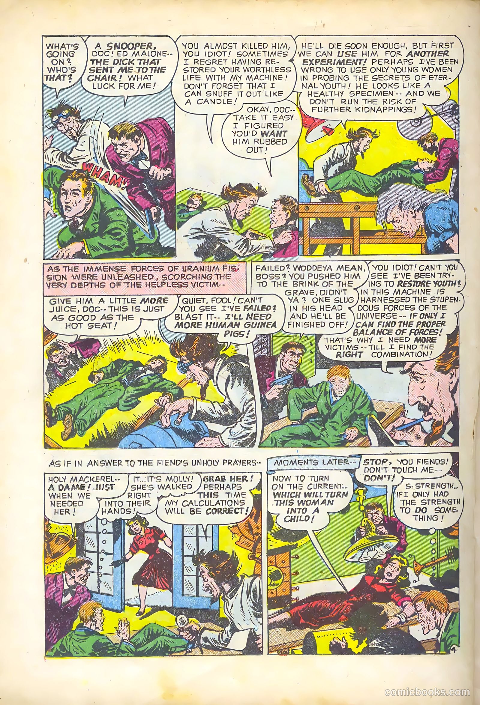 Forbidden Worlds #10 (1952) — page 22 of 36