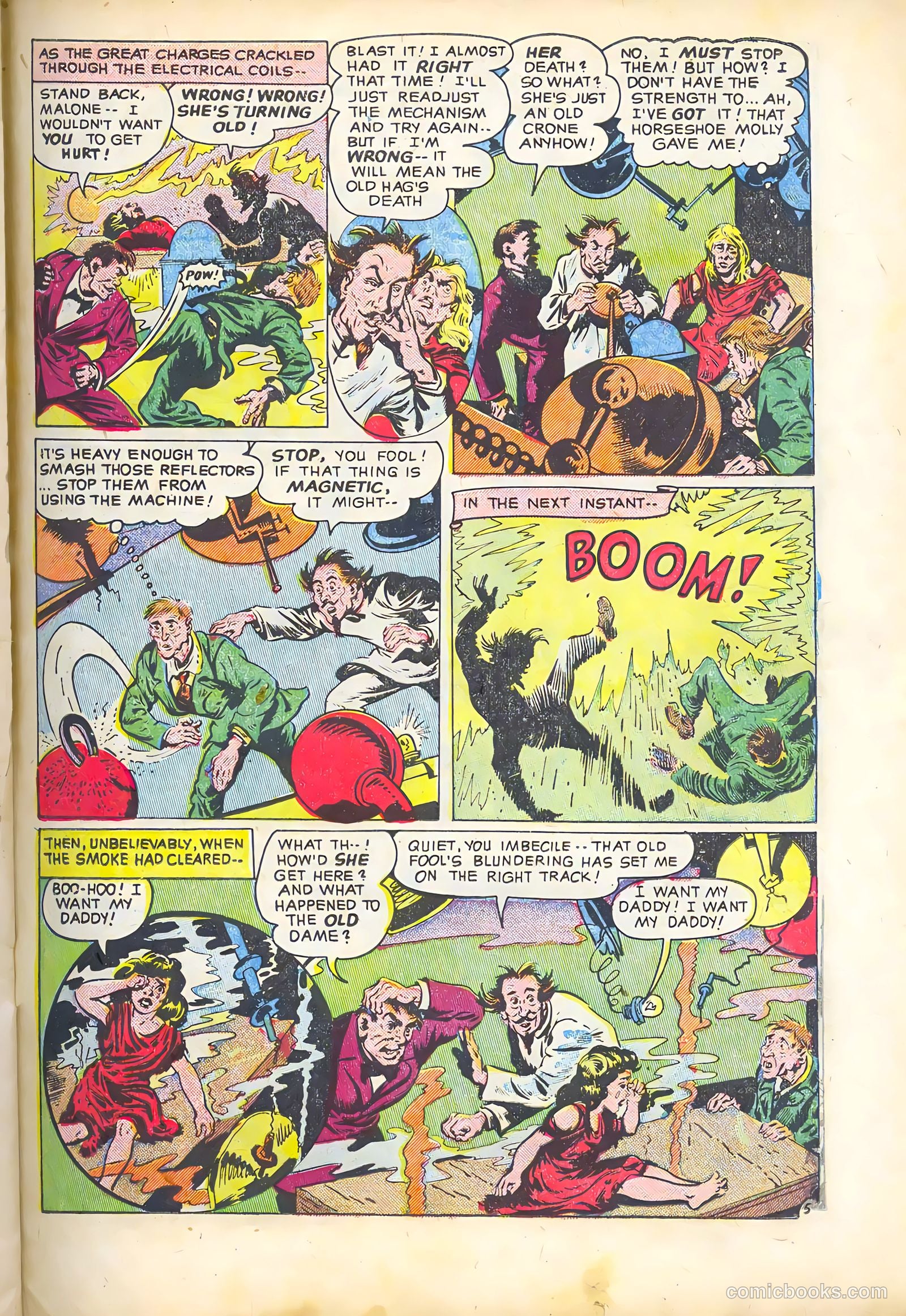 Forbidden Worlds #10 (1952) — page 23 of 36