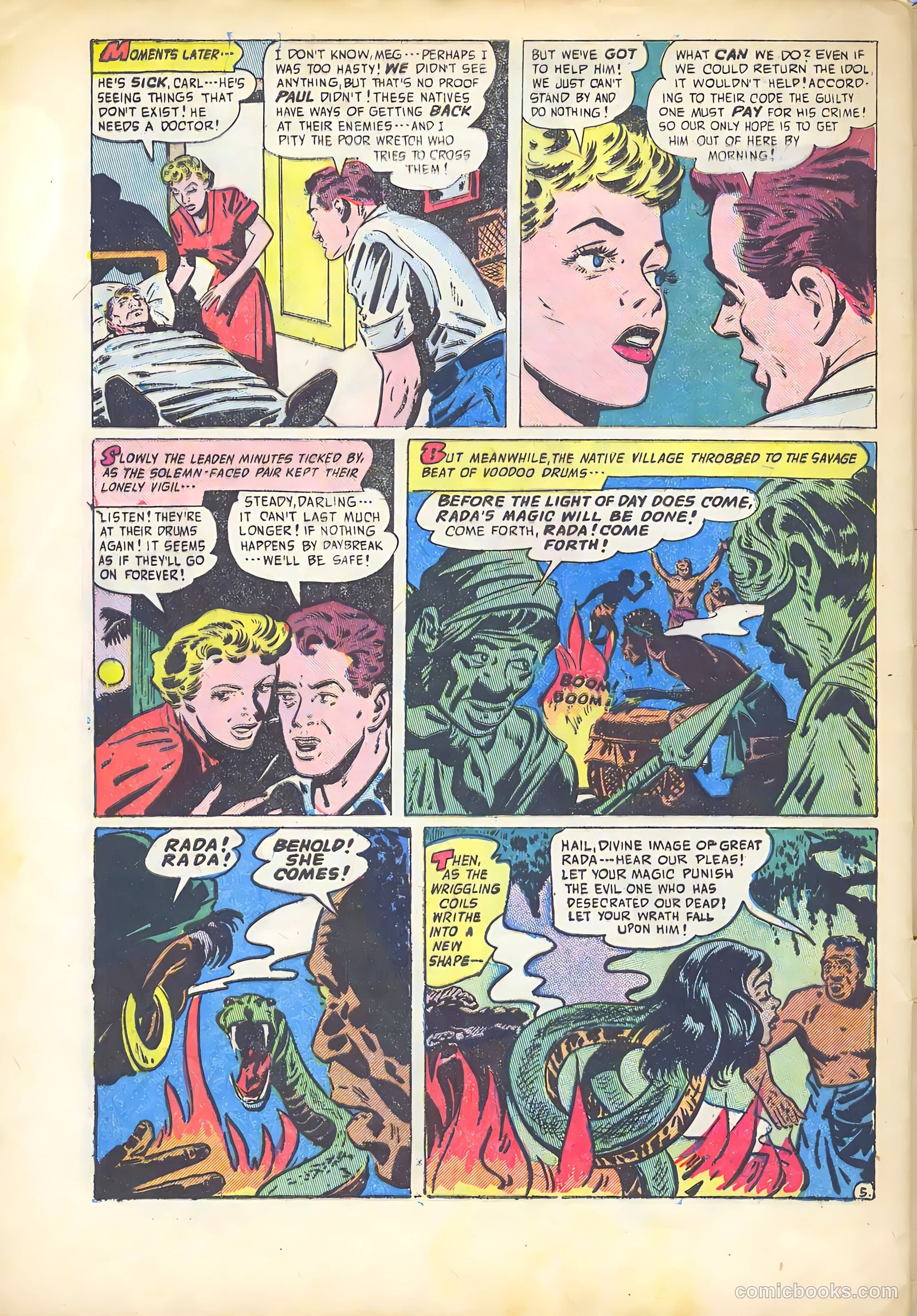 Forbidden Worlds #10 (1952) — page 32 of 36