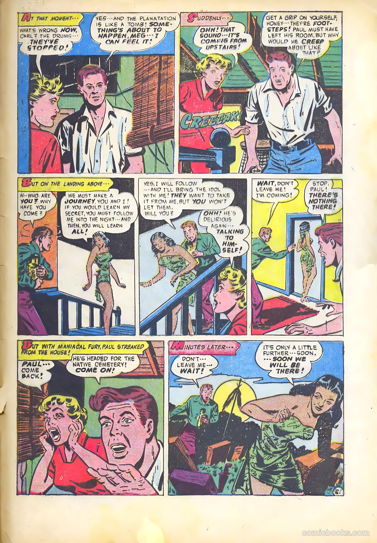 Forbidden Worlds #10 (1952) — page 33 of 36