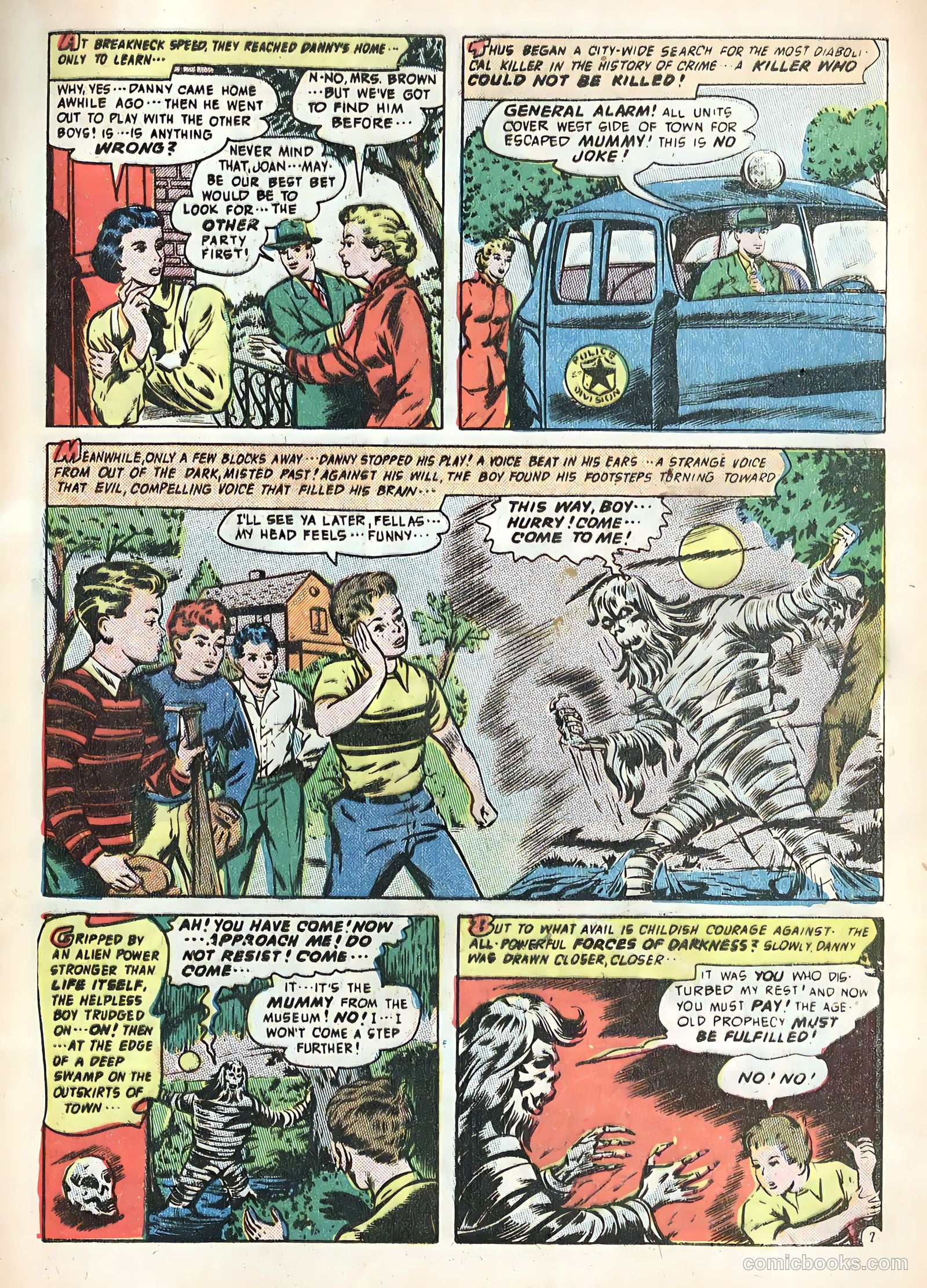 Forbidden Worlds #11 (1952) — page 9 of 36