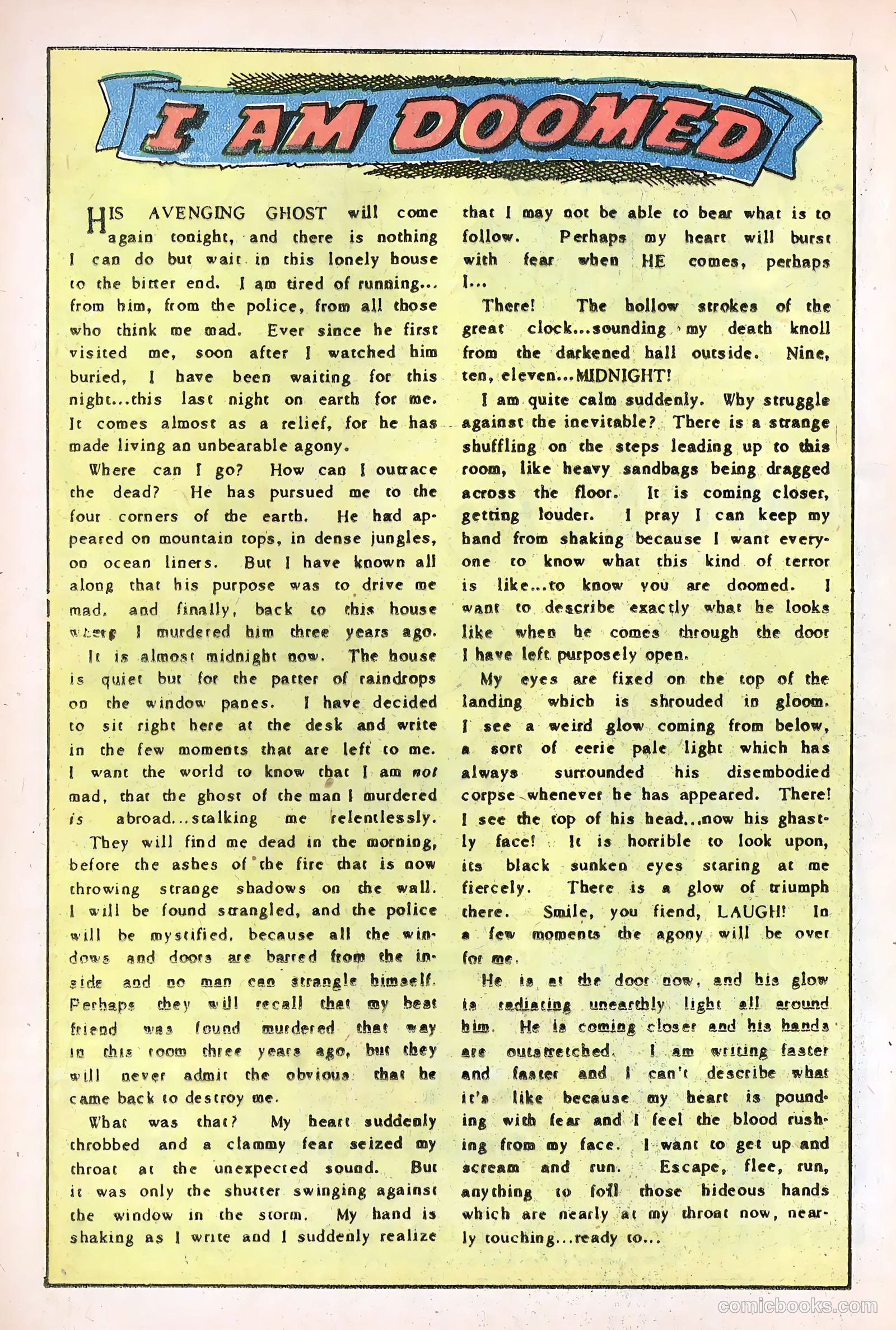 Forbidden Worlds #11 (1952) — page 12 of 36