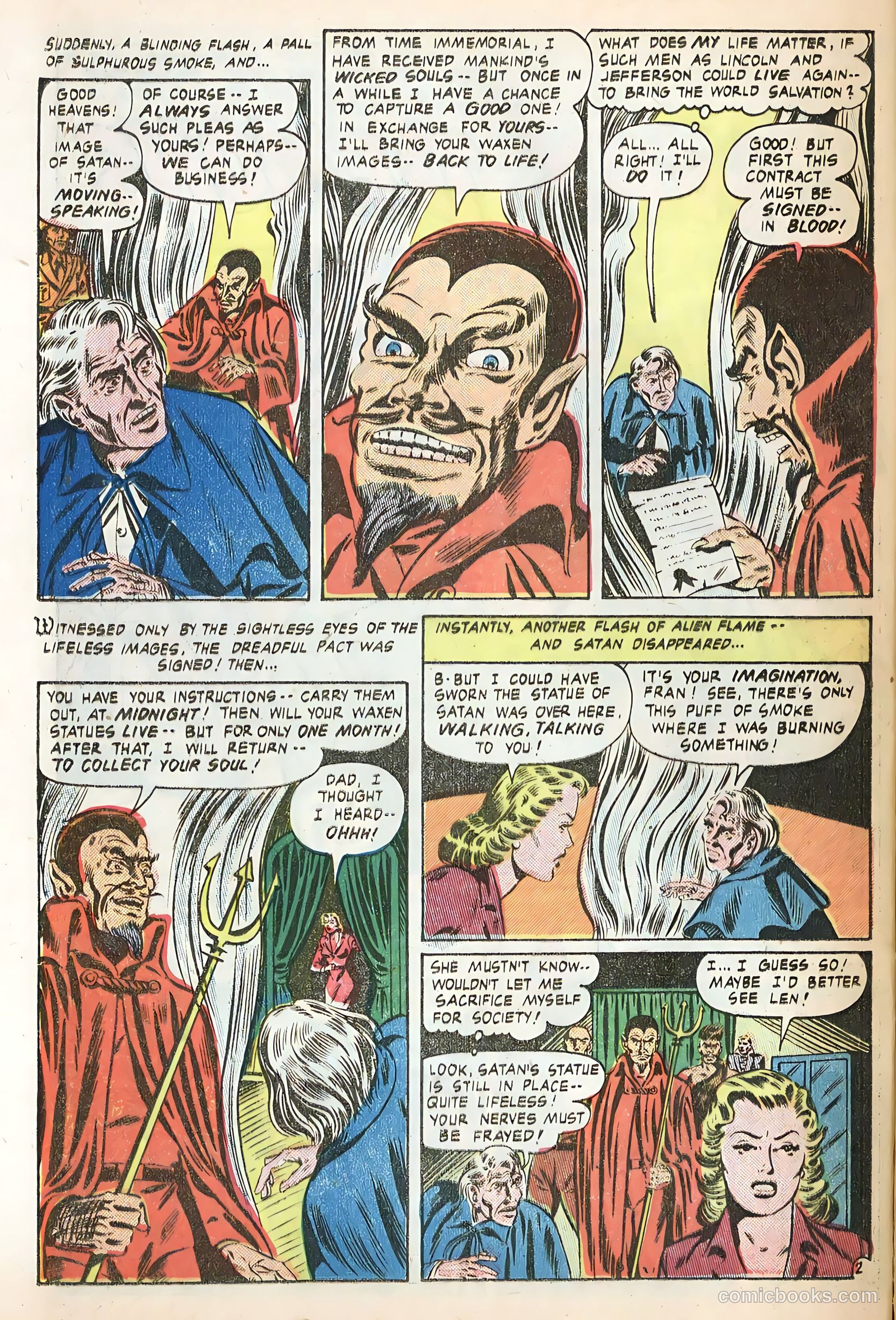 Forbidden Worlds #11 (1952) — page 24 of 36
