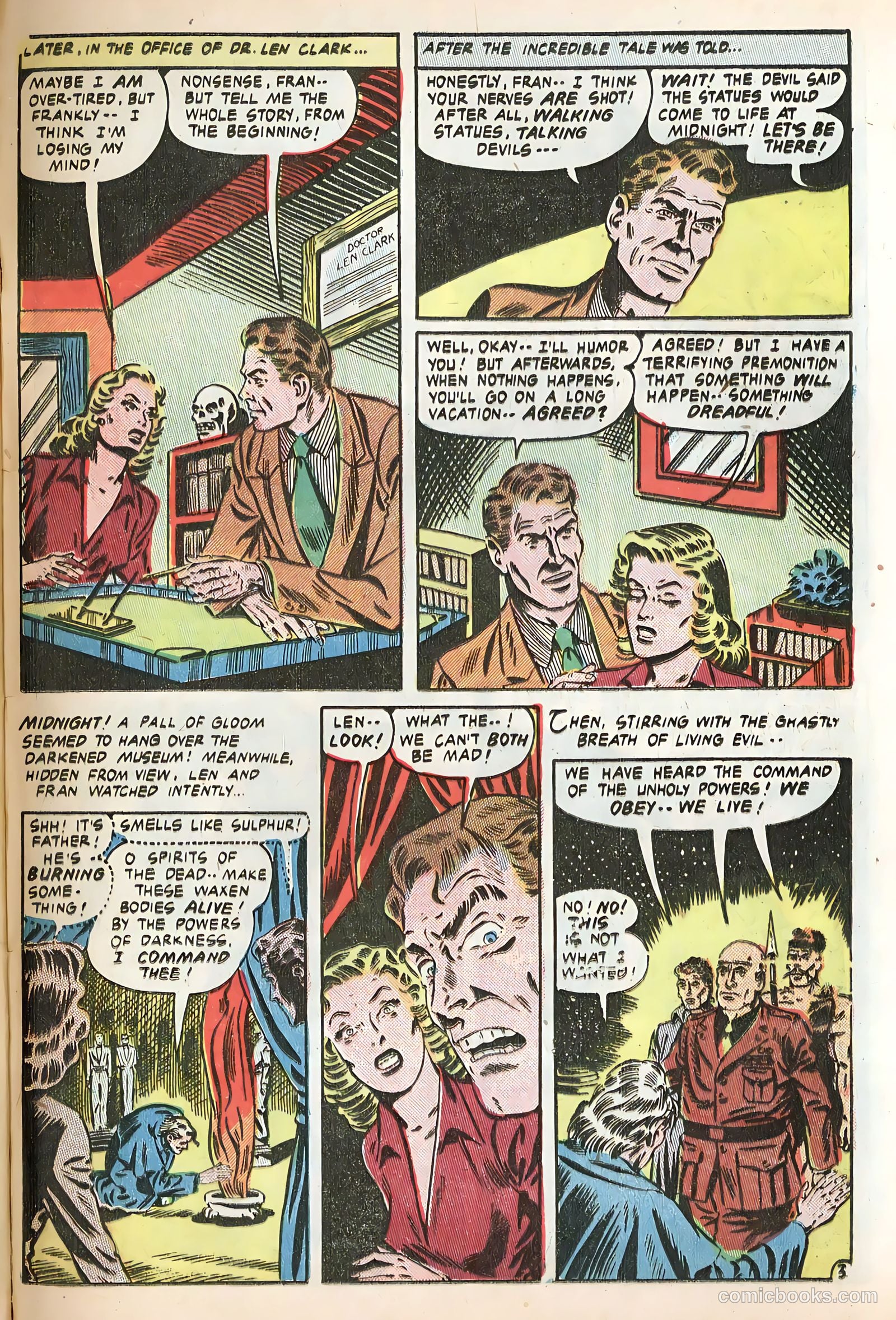 Forbidden Worlds #11 (1952) — page 25 of 36