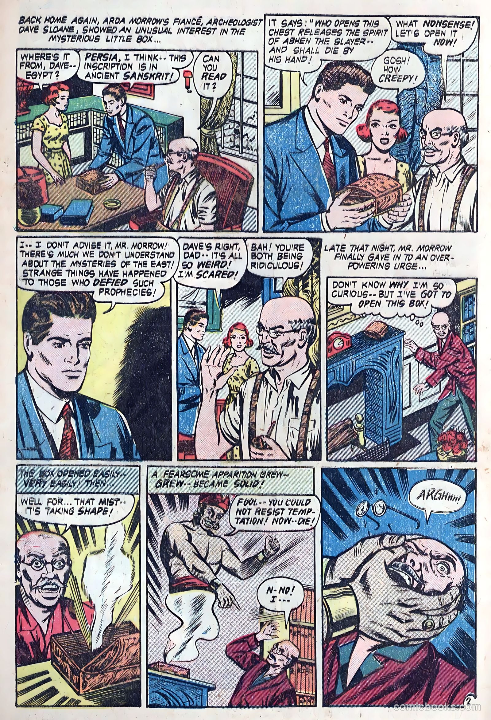 Forbidden Worlds #12 (1952) — page 4 of 36
