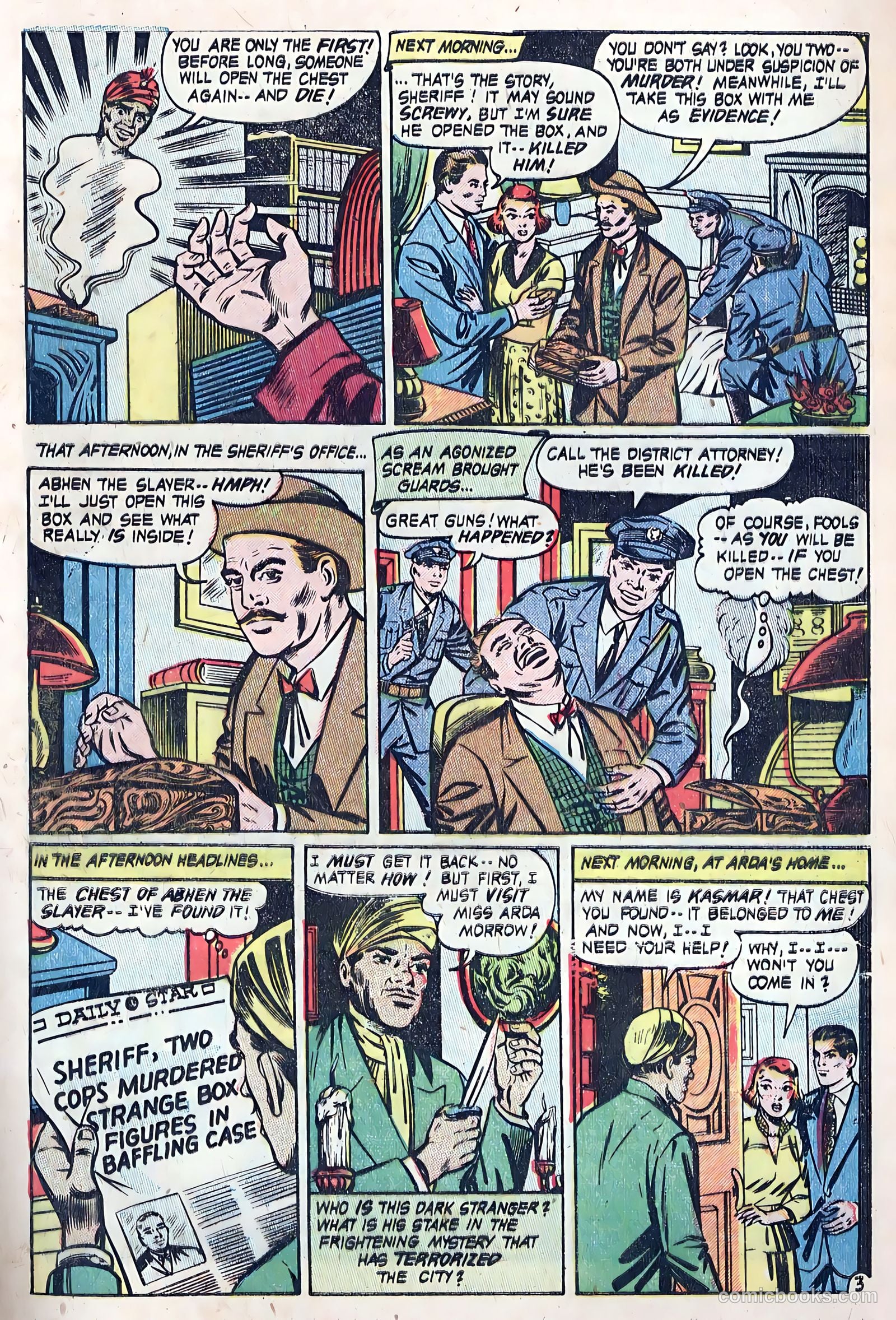 Forbidden Worlds #12 (1952) — page 5 of 36
