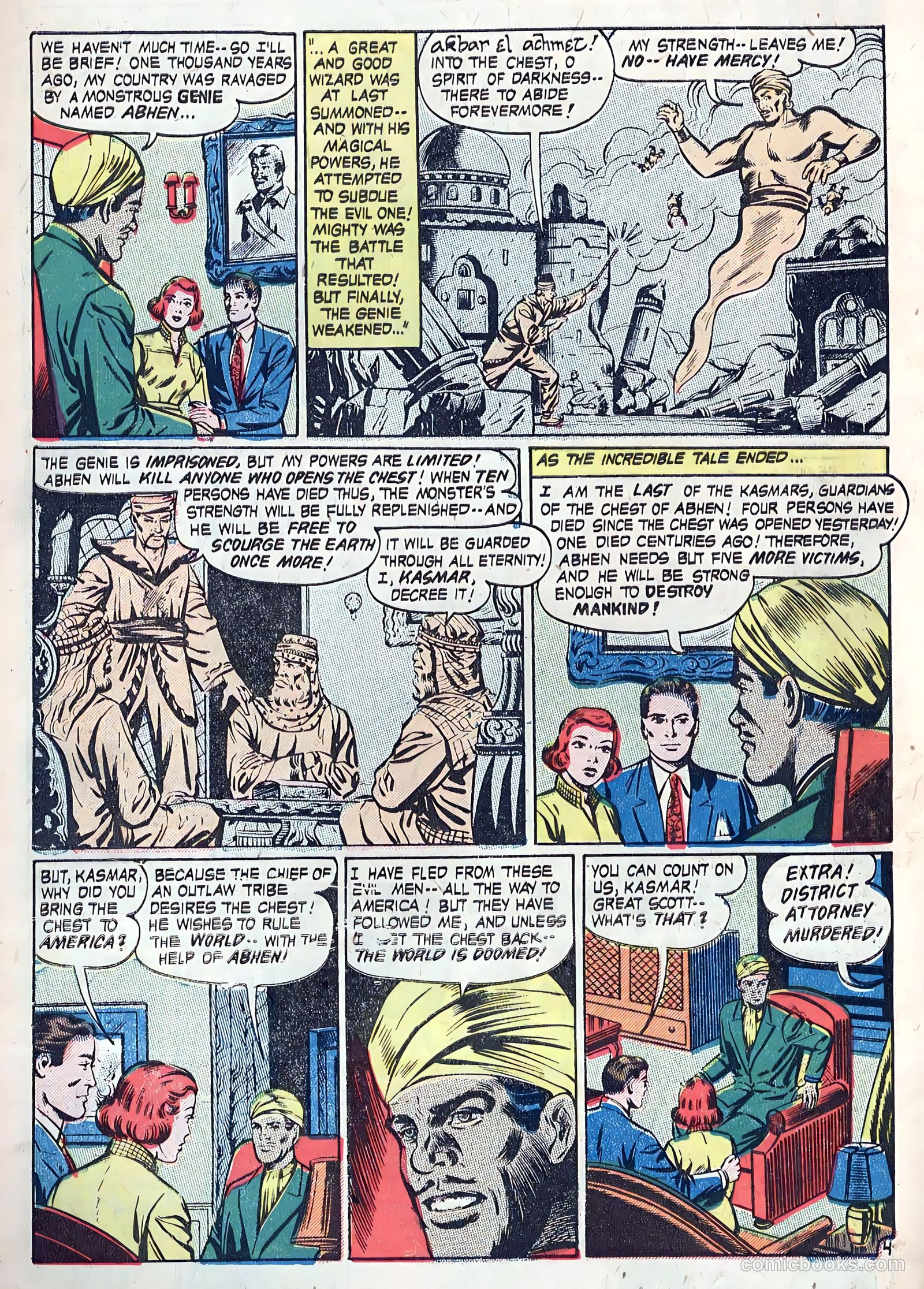 Forbidden Worlds #12 (1952) — page 6 of 36