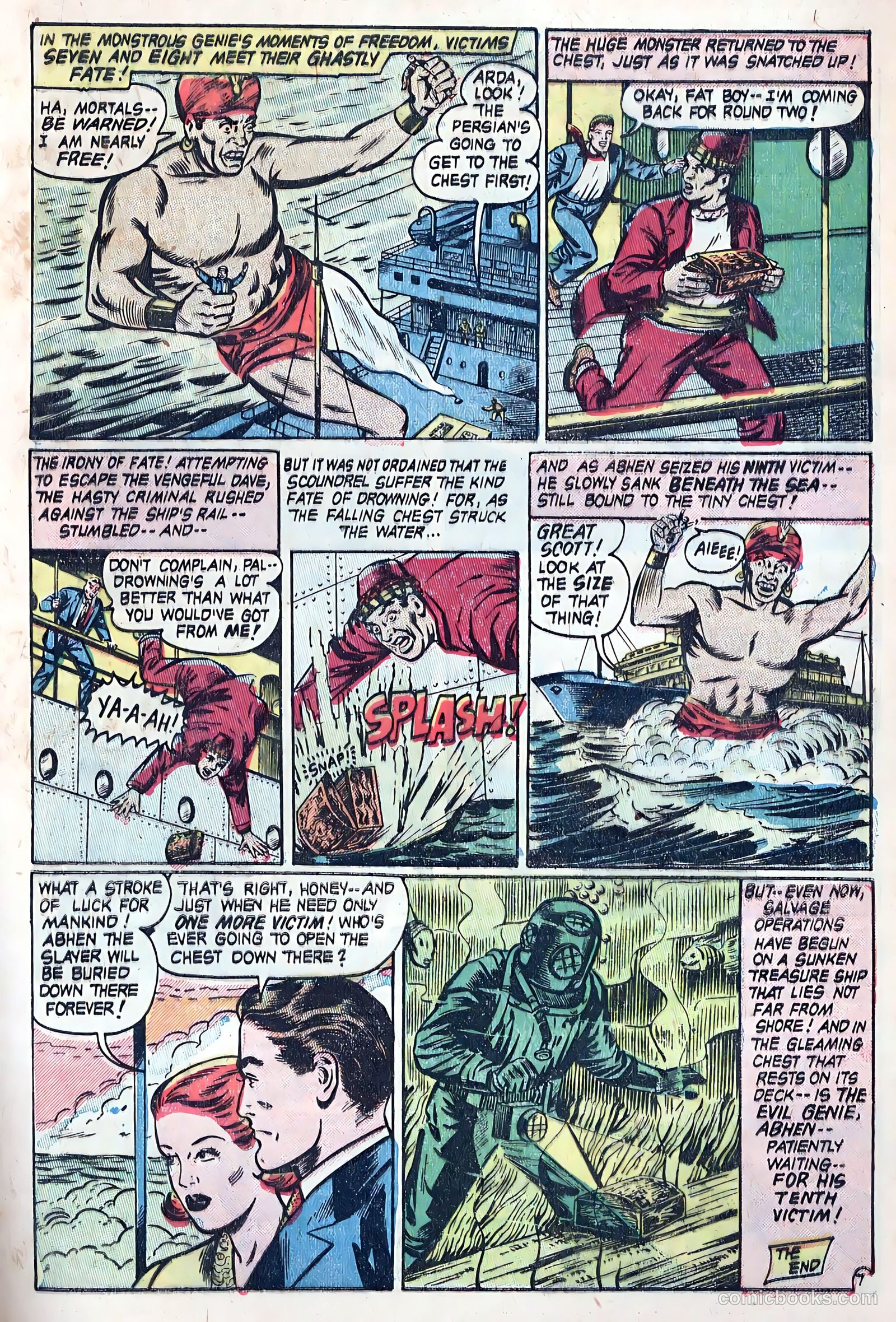 Forbidden Worlds #12 (1952) — page 9 of 36