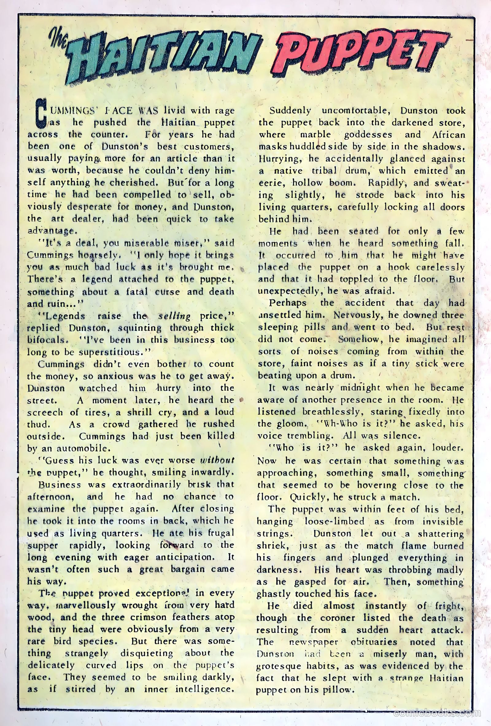 Forbidden Worlds #12 (1952) — page 12 of 36