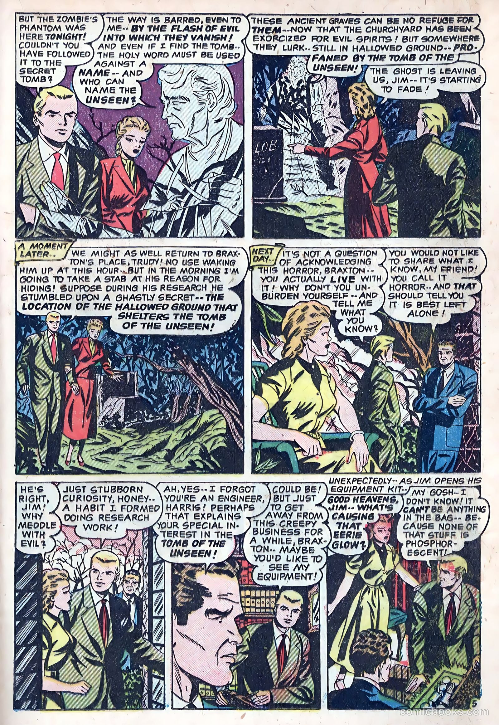 Forbidden Worlds #12 (1952) — page 21 of 36