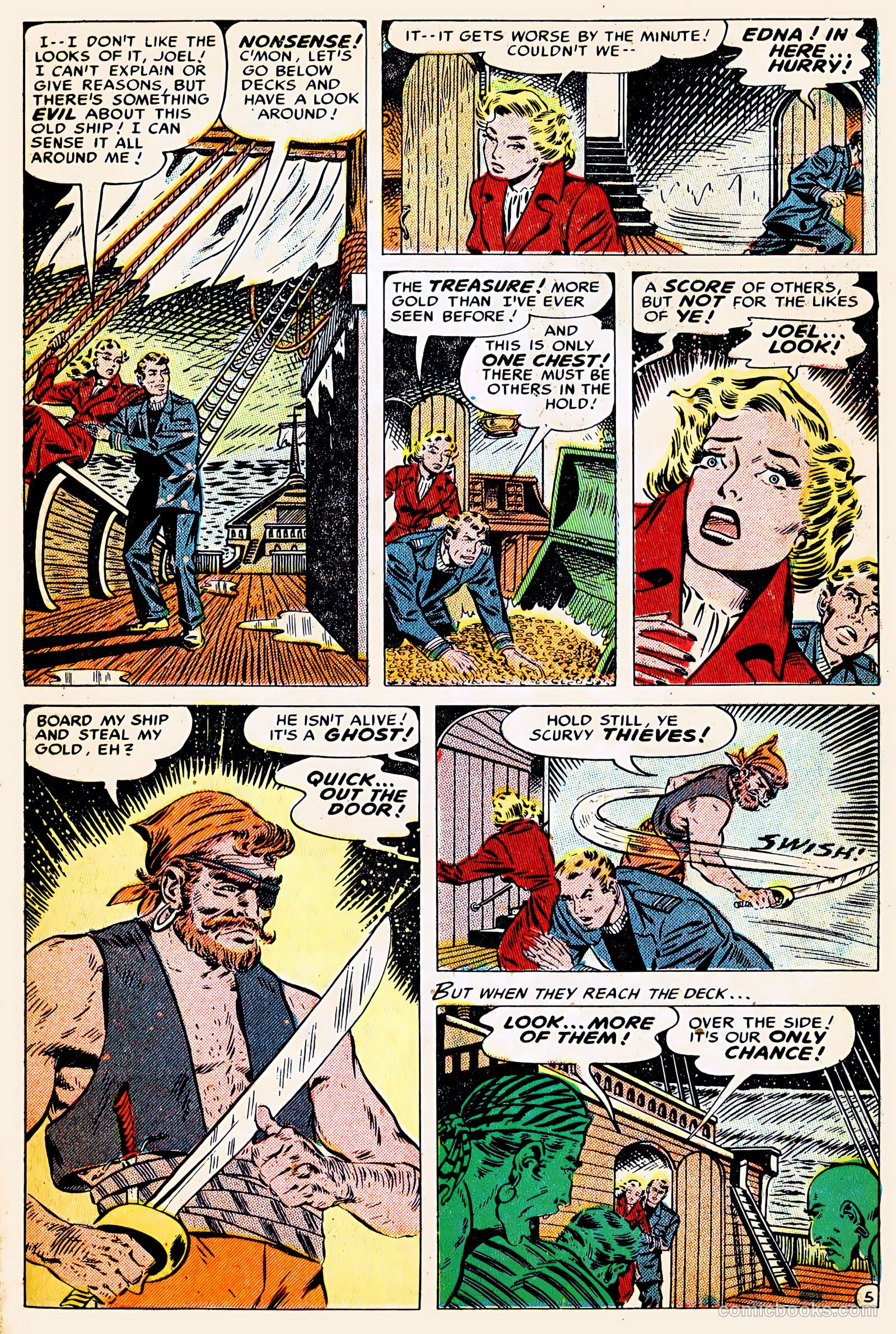 Forbidden Worlds #13 (1953) — page 31 of 36