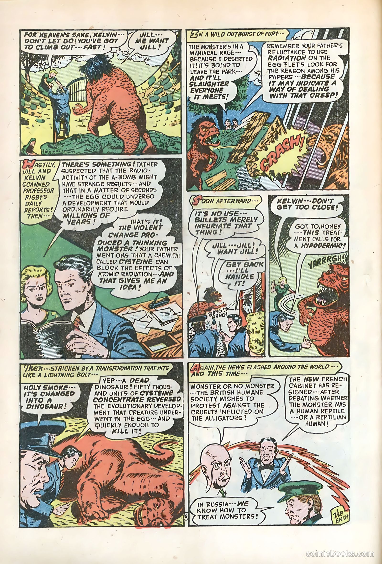Forbidden Worlds #14 (1953) — page 10 of 36
