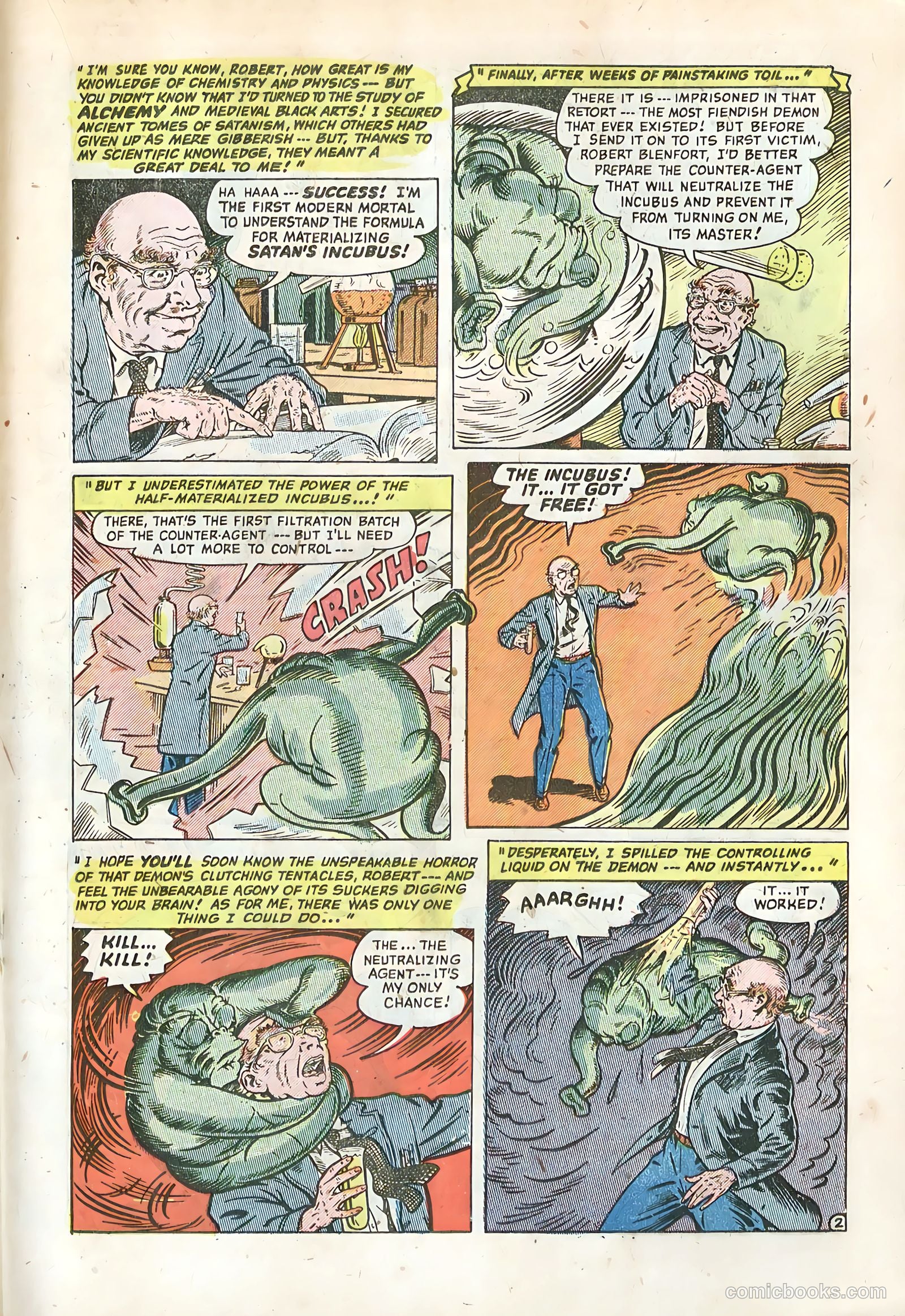 Forbidden Worlds #14 (1953) — page 19 of 36