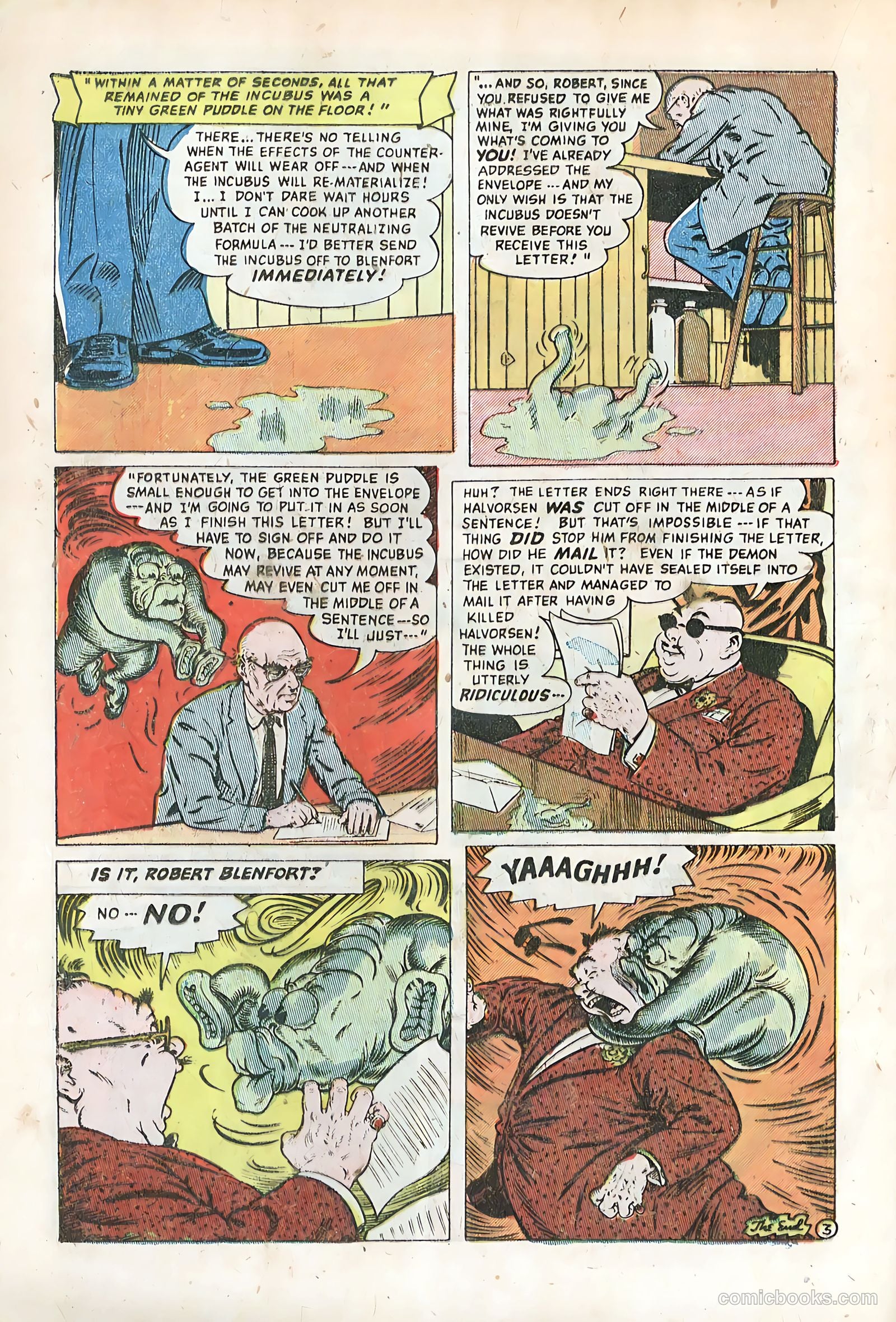 Forbidden Worlds #14 (1953) — page 20 of 36