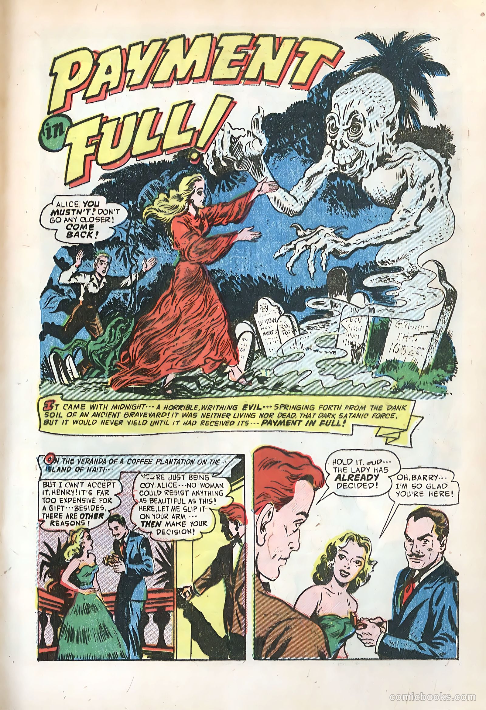 Forbidden Worlds #14 (1953) — page 29 of 36