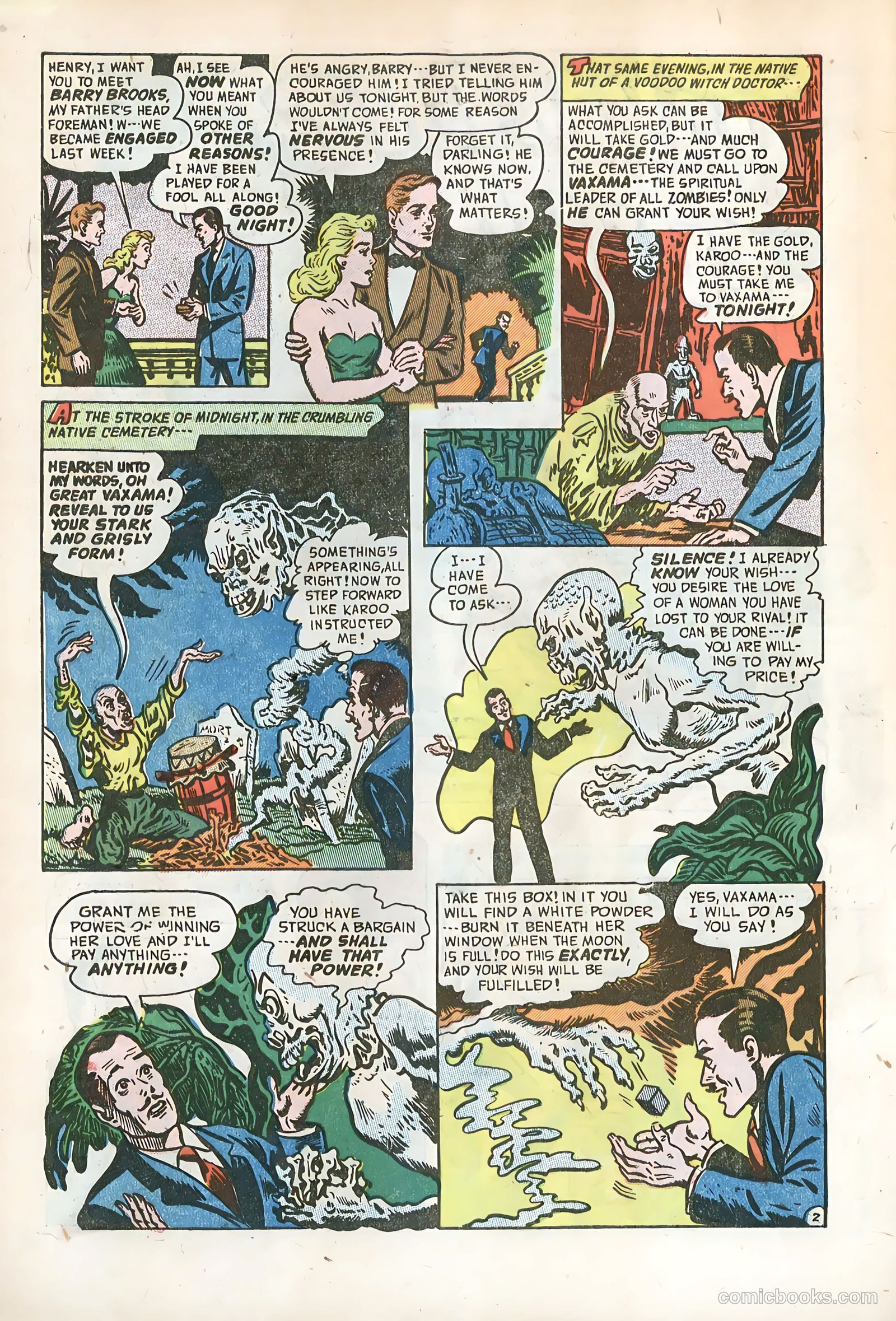 Forbidden Worlds #14 (1953) — page 30 of 36
