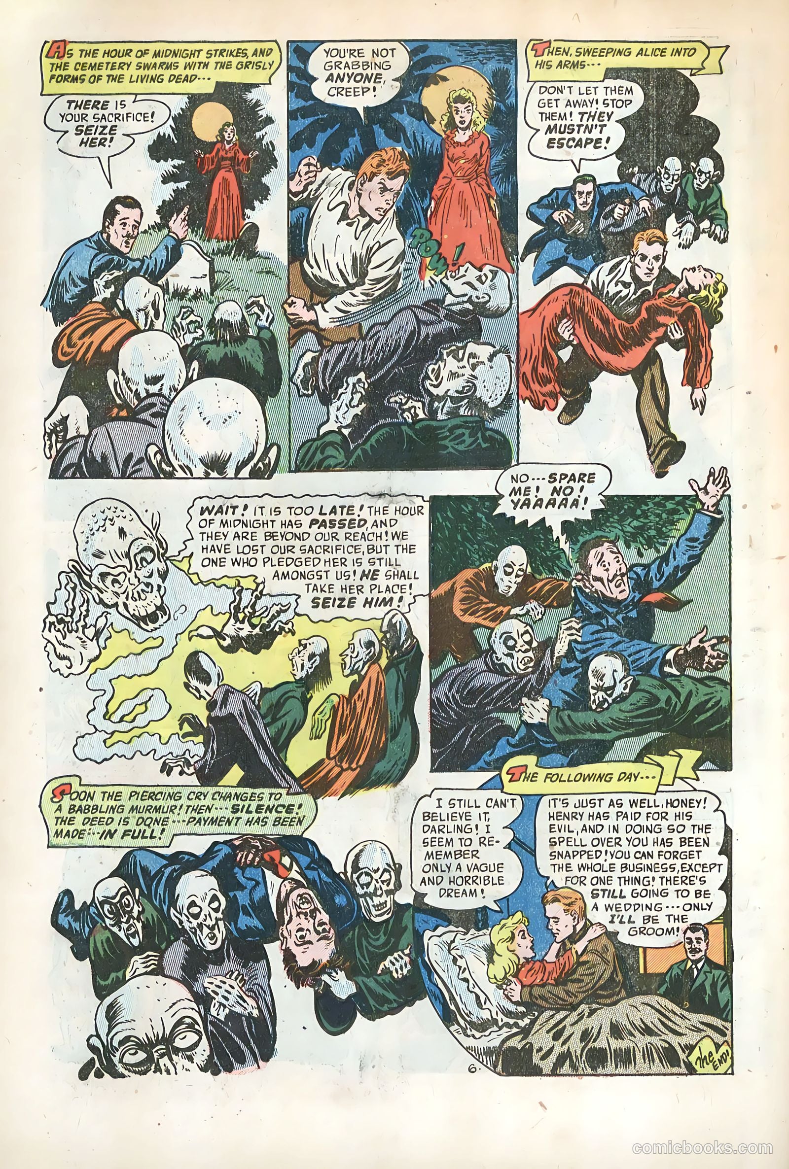 Forbidden Worlds #14 (1953) — page 34 of 36