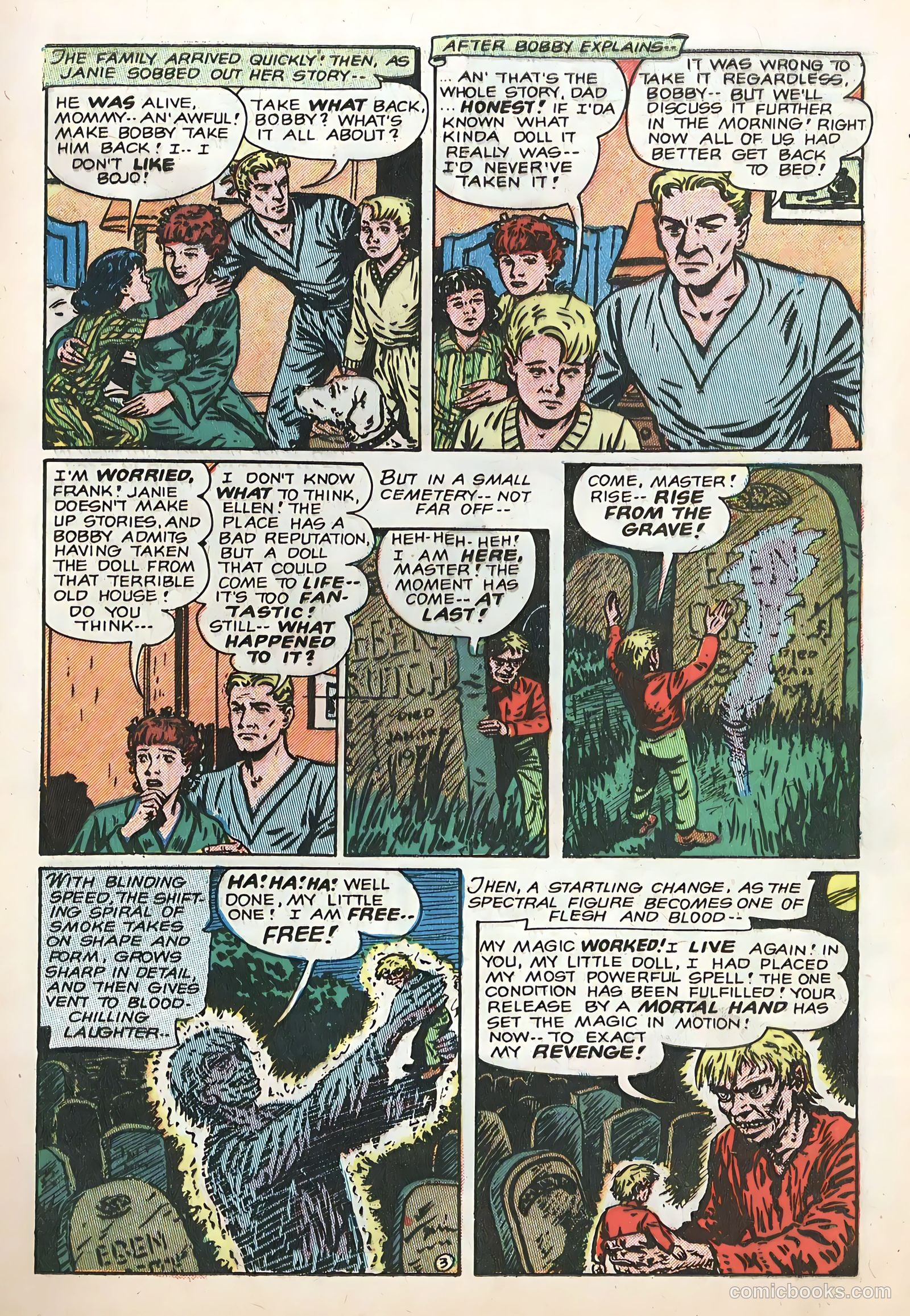 Forbidden Worlds #16 (1953) — page 5 of 36
