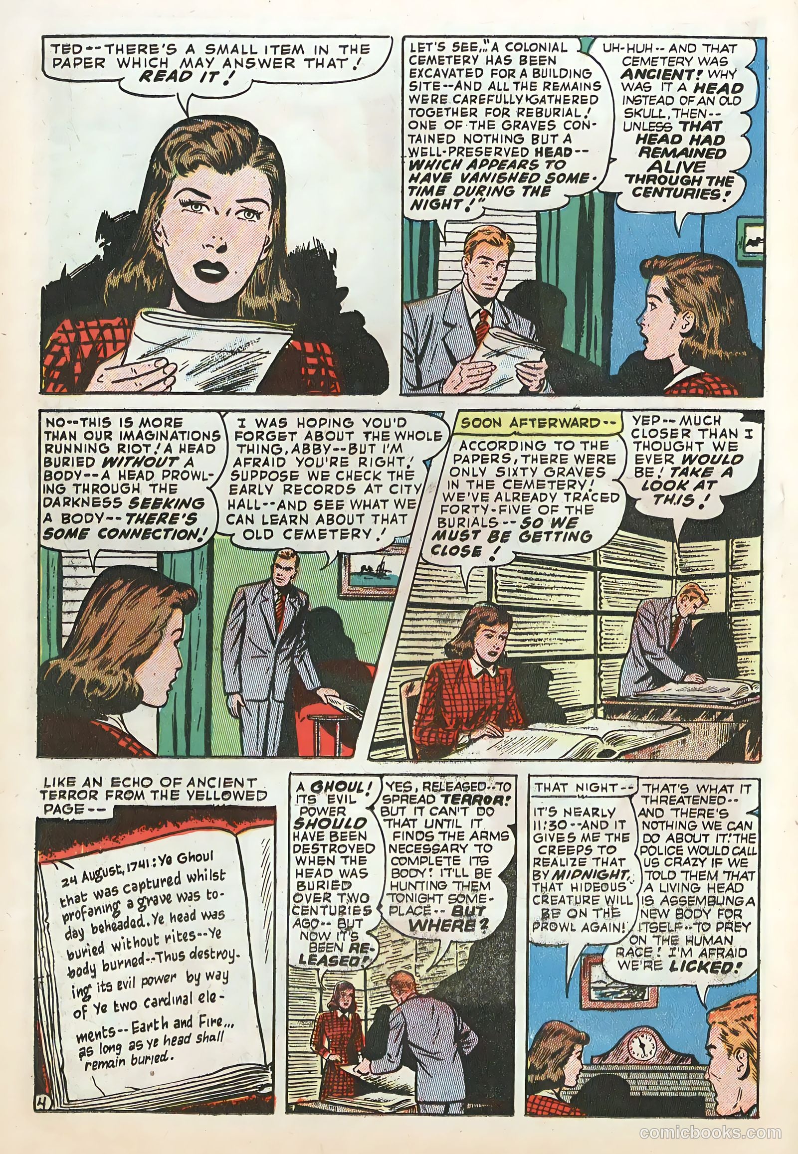 Forbidden Worlds #16 (1953) — page 12 of 36