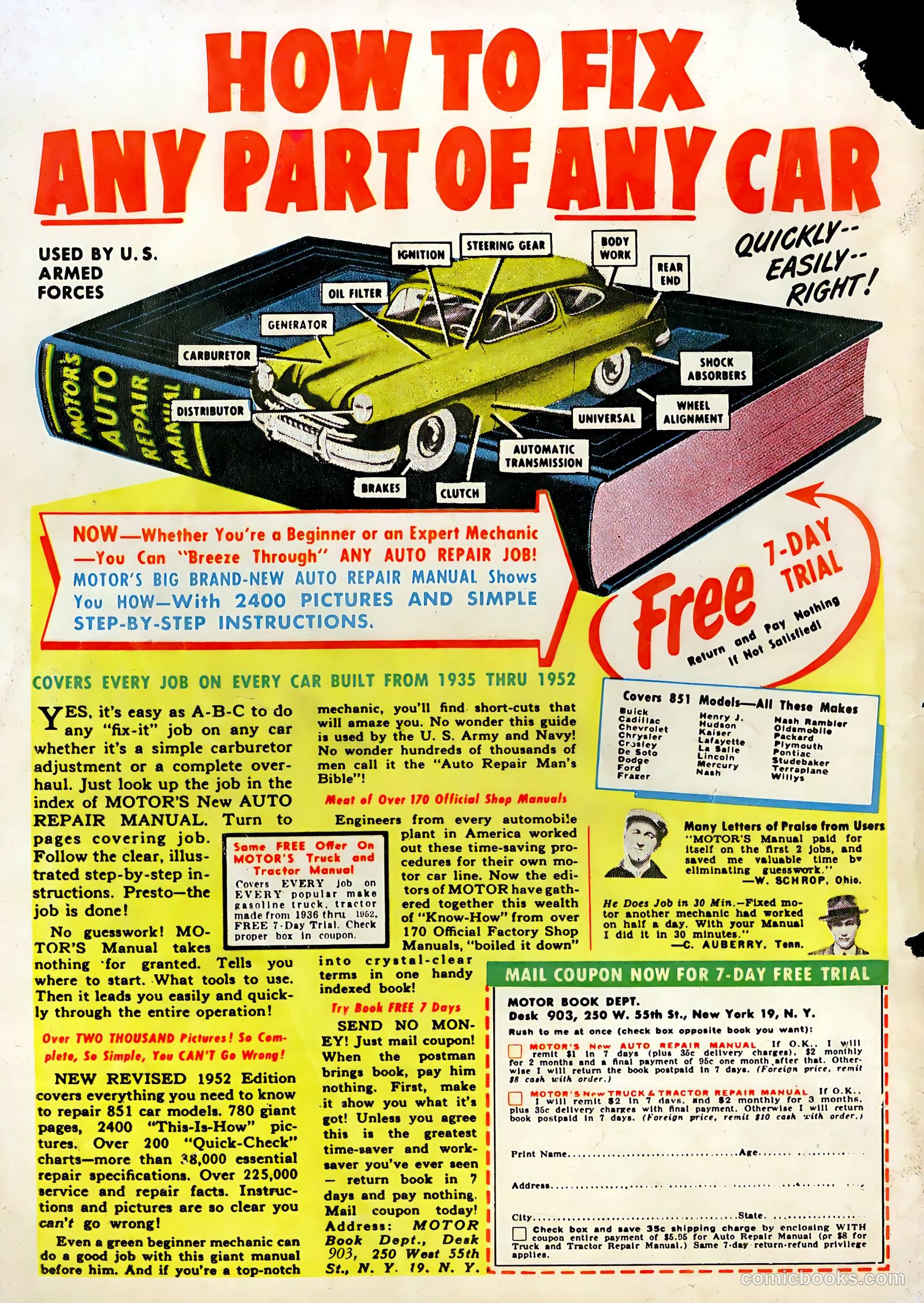 Forbidden Worlds #16 (1953) — page 36 of 36