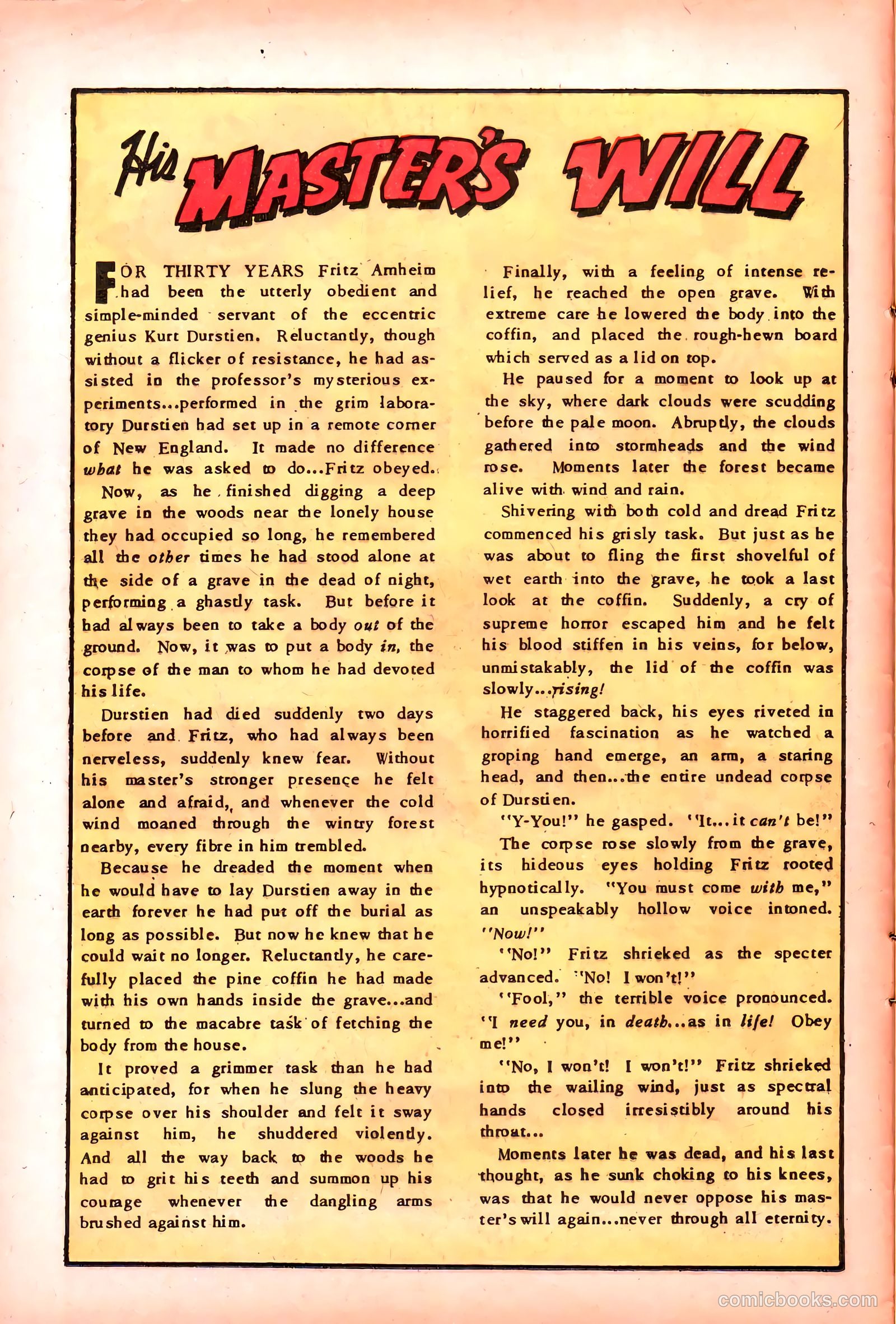 Forbidden Worlds #17 (1953) — page 12 of 36