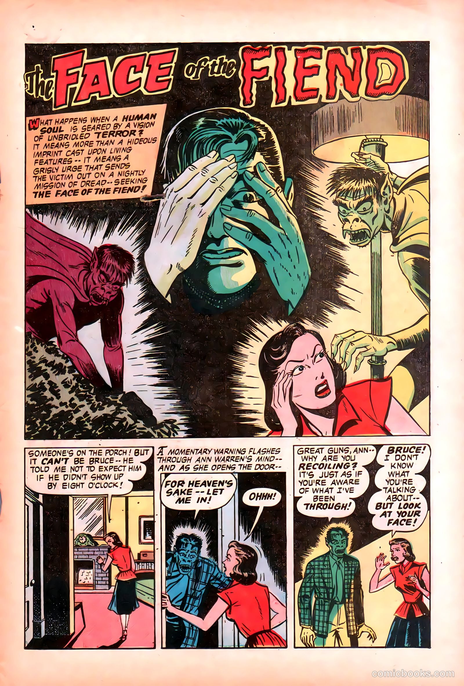 Forbidden Worlds #17 (1953) — page 19 of 36