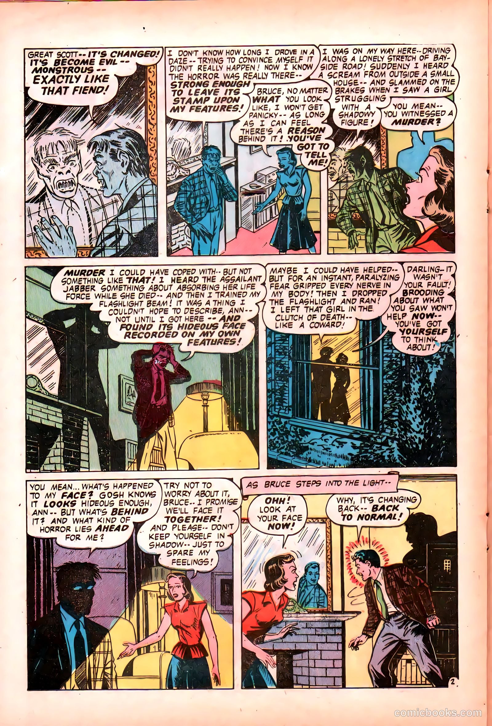 Forbidden Worlds #17 (1953) — page 20 of 36