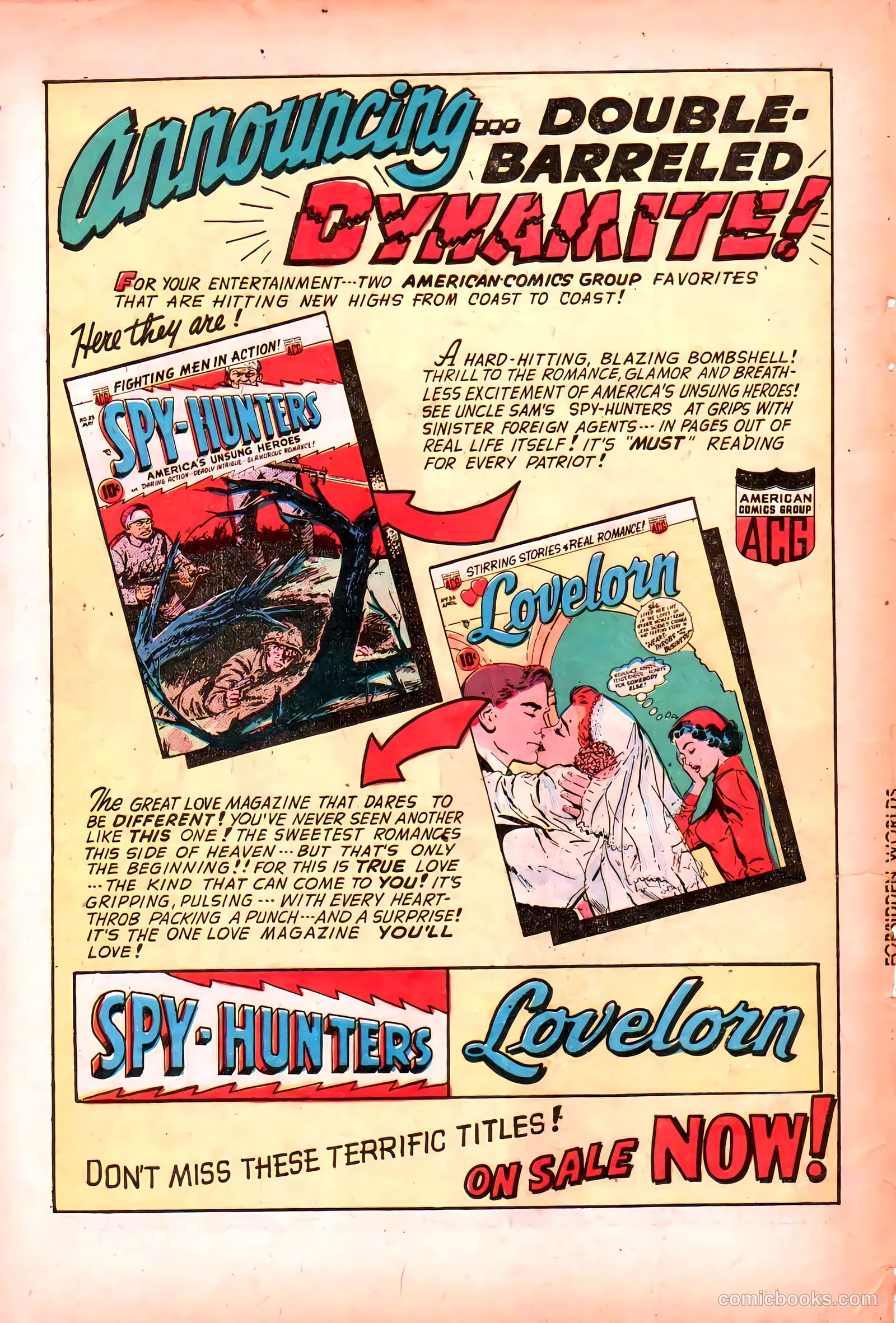 Forbidden Worlds #17 (1953) — page 34 of 36