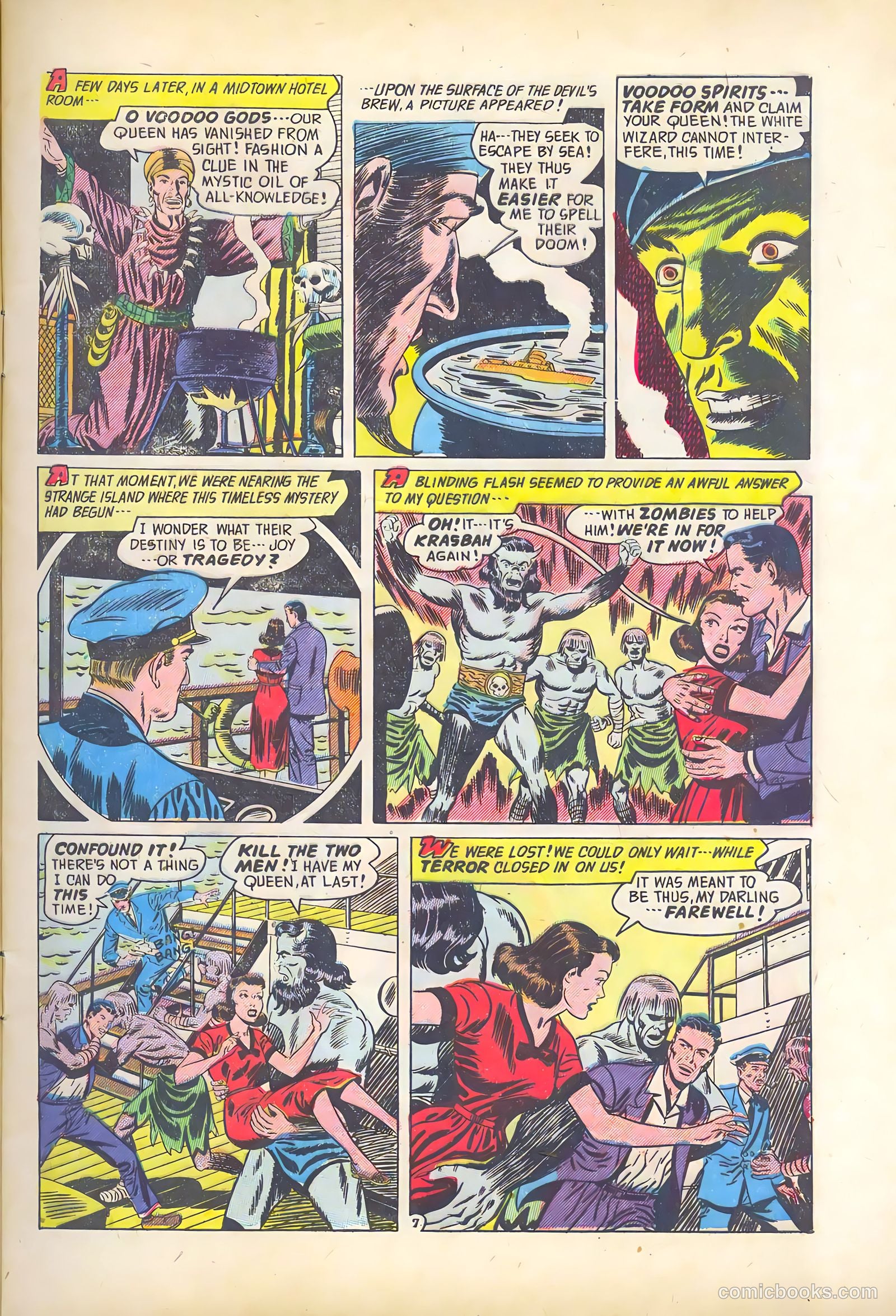 Forbidden Worlds #19 (1953) — page 9 of 36