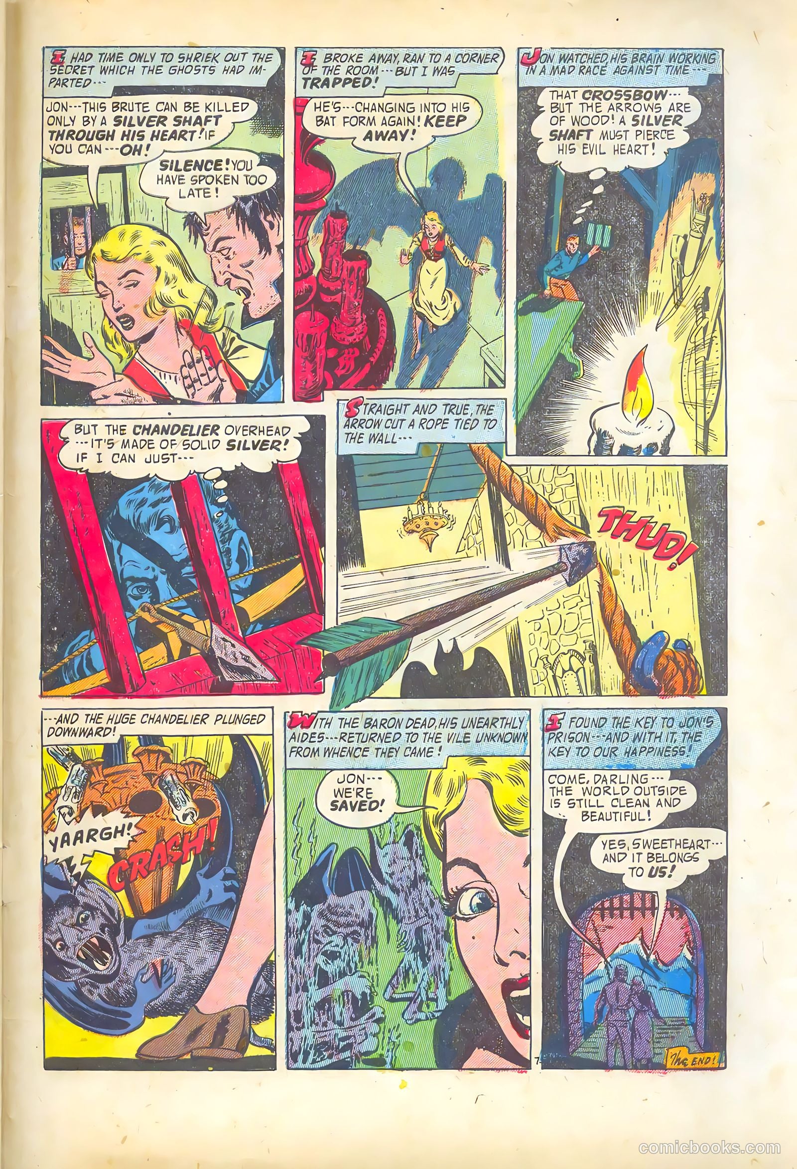 Forbidden Worlds #19 (1953) — page 33 of 36