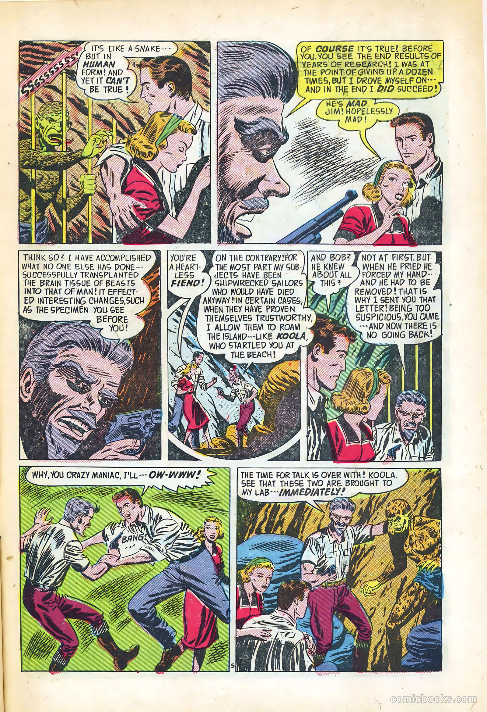 Forbidden Worlds #20 (1953) — page 31 of 35