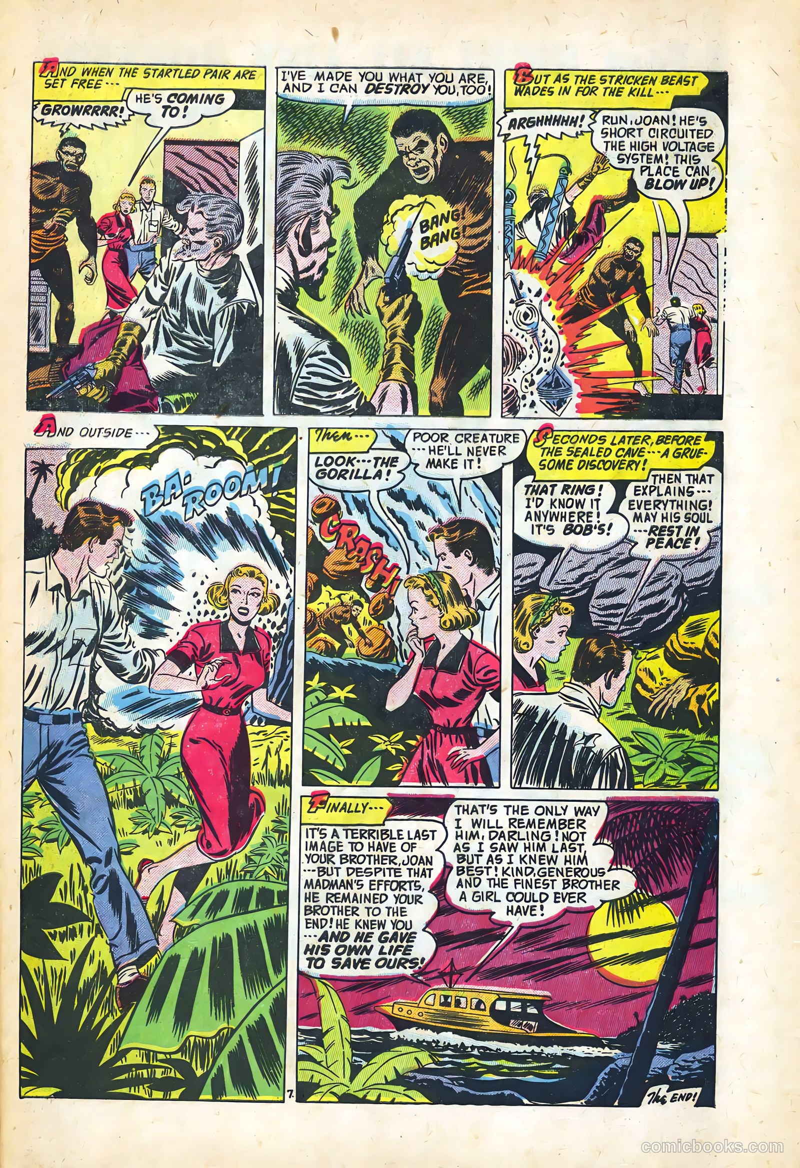Forbidden Worlds #20 (1953) — page 33 of 35