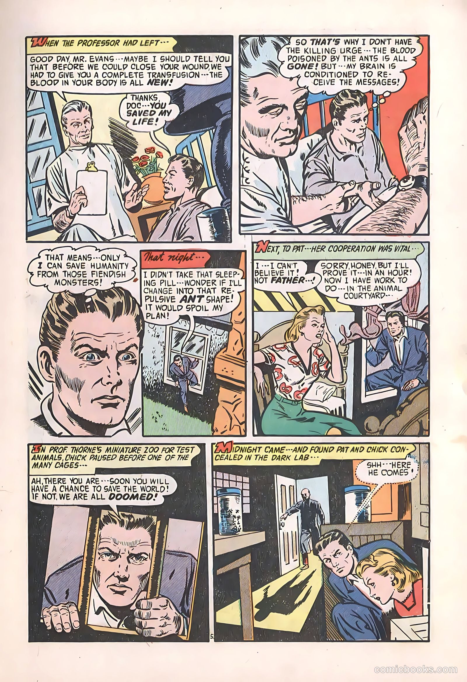Forbidden Worlds #21 (1953) — page 7 of 36