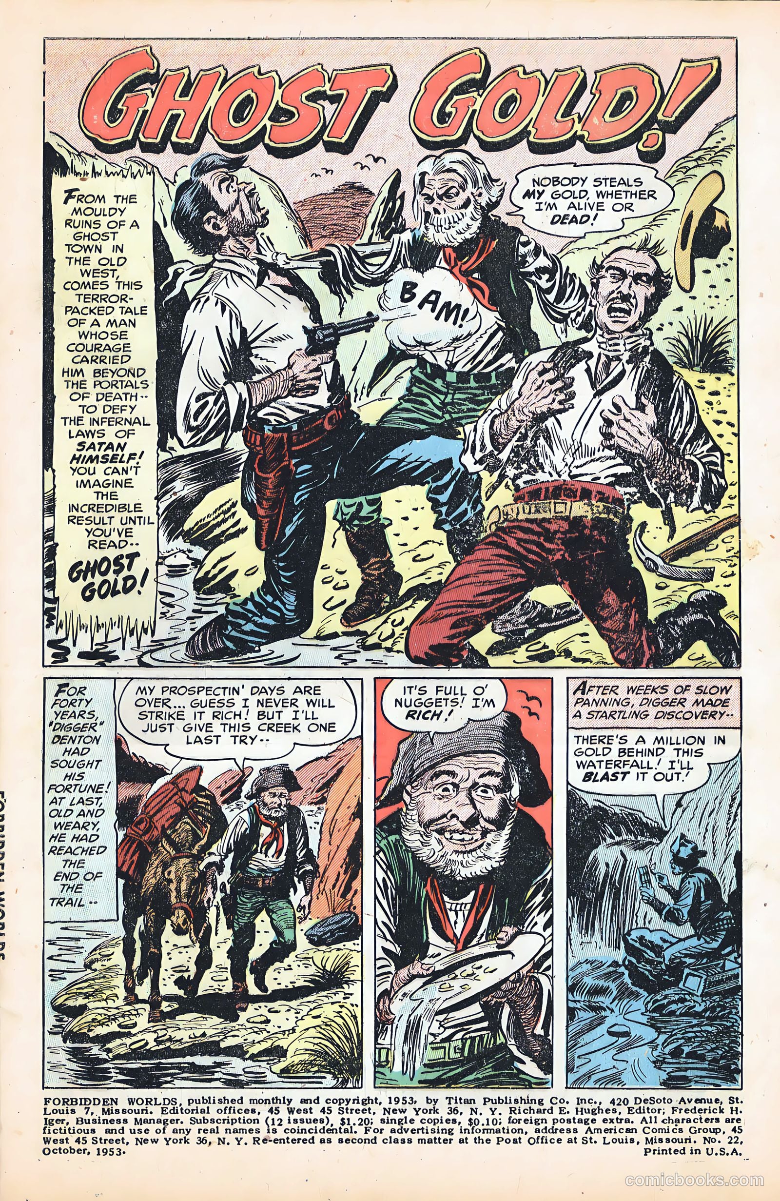 Forbidden Worlds #22 (1953) — page 3 of 35