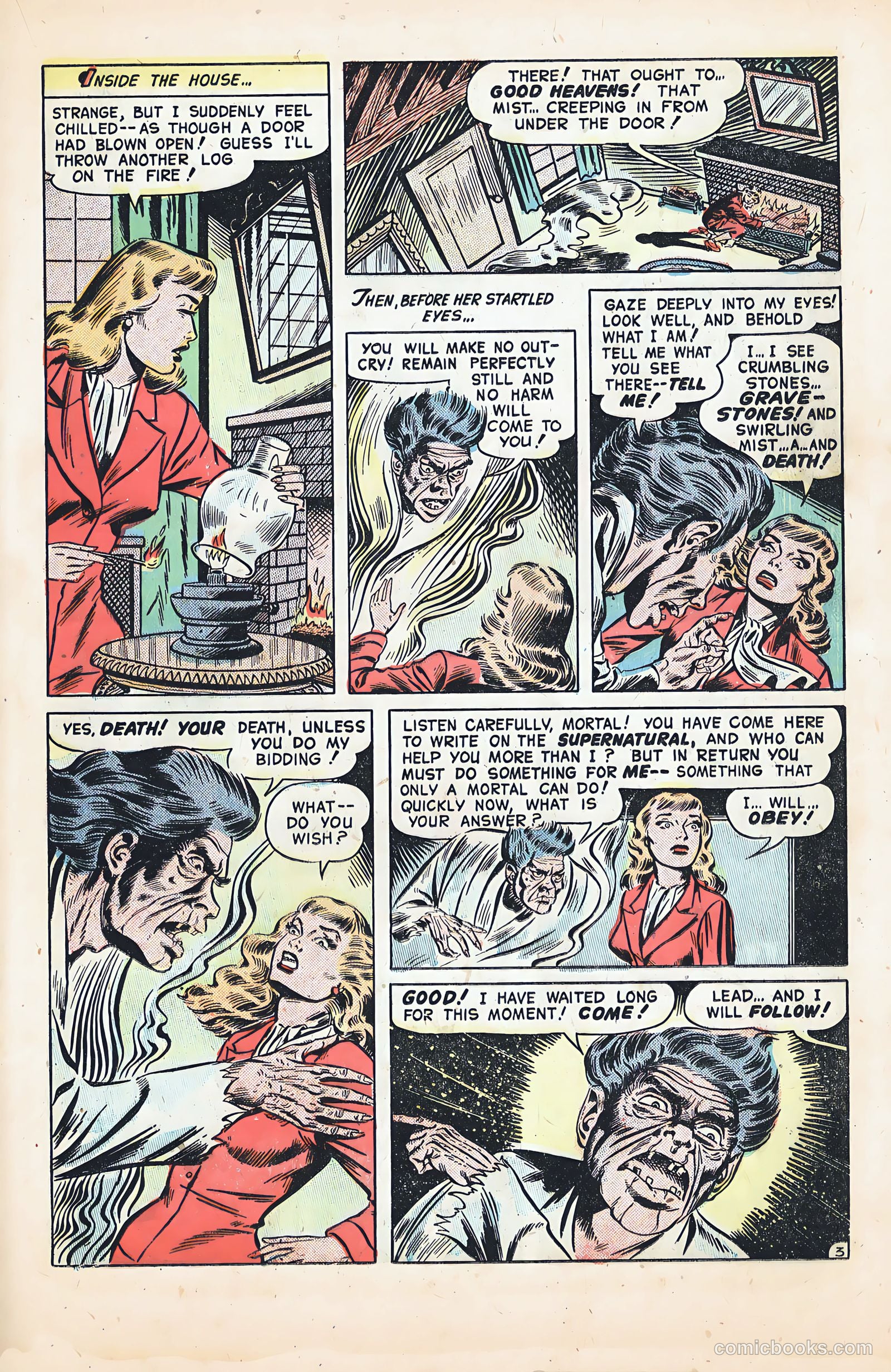 Forbidden Worlds #22 (1953) — page 21 of 35