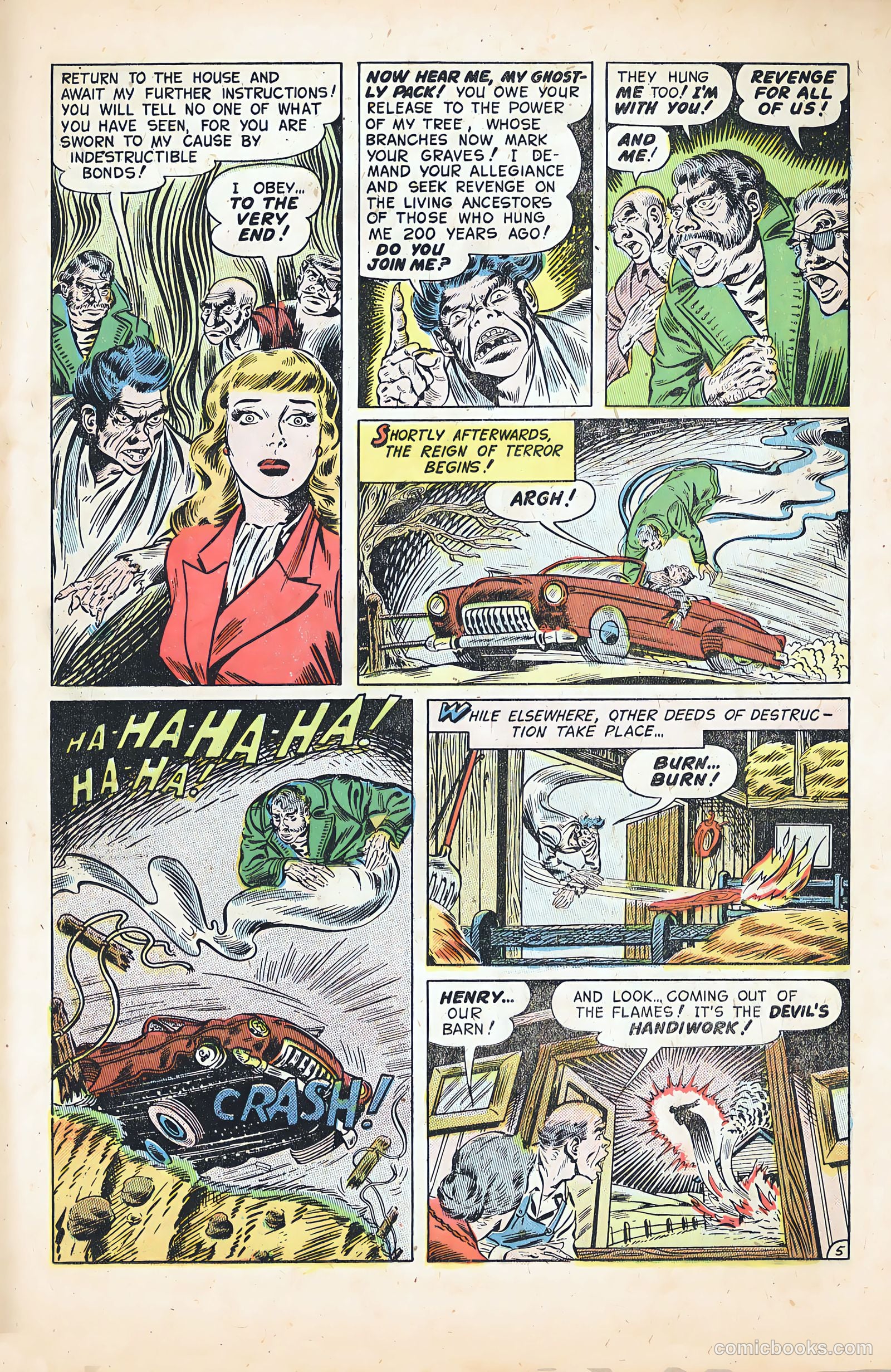 Forbidden Worlds #22 (1953) — page 23 of 35